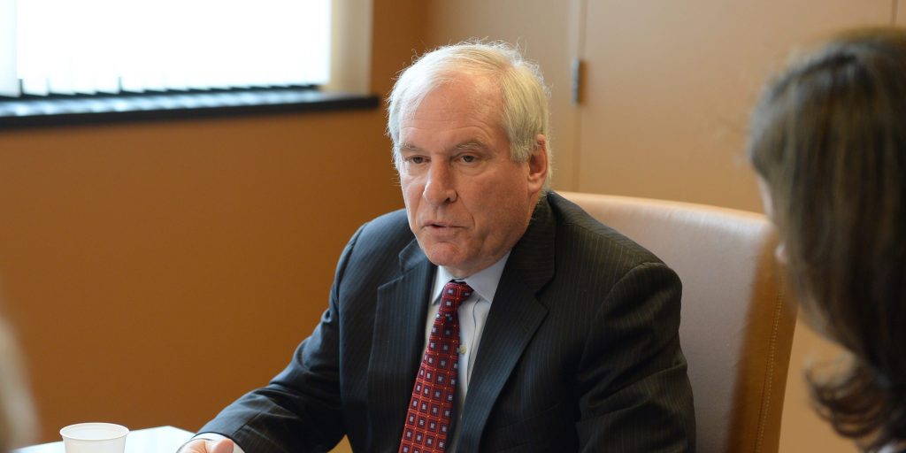 Eric Rosengren, voorzitter van de Federal Reserve Bank van Boston.
