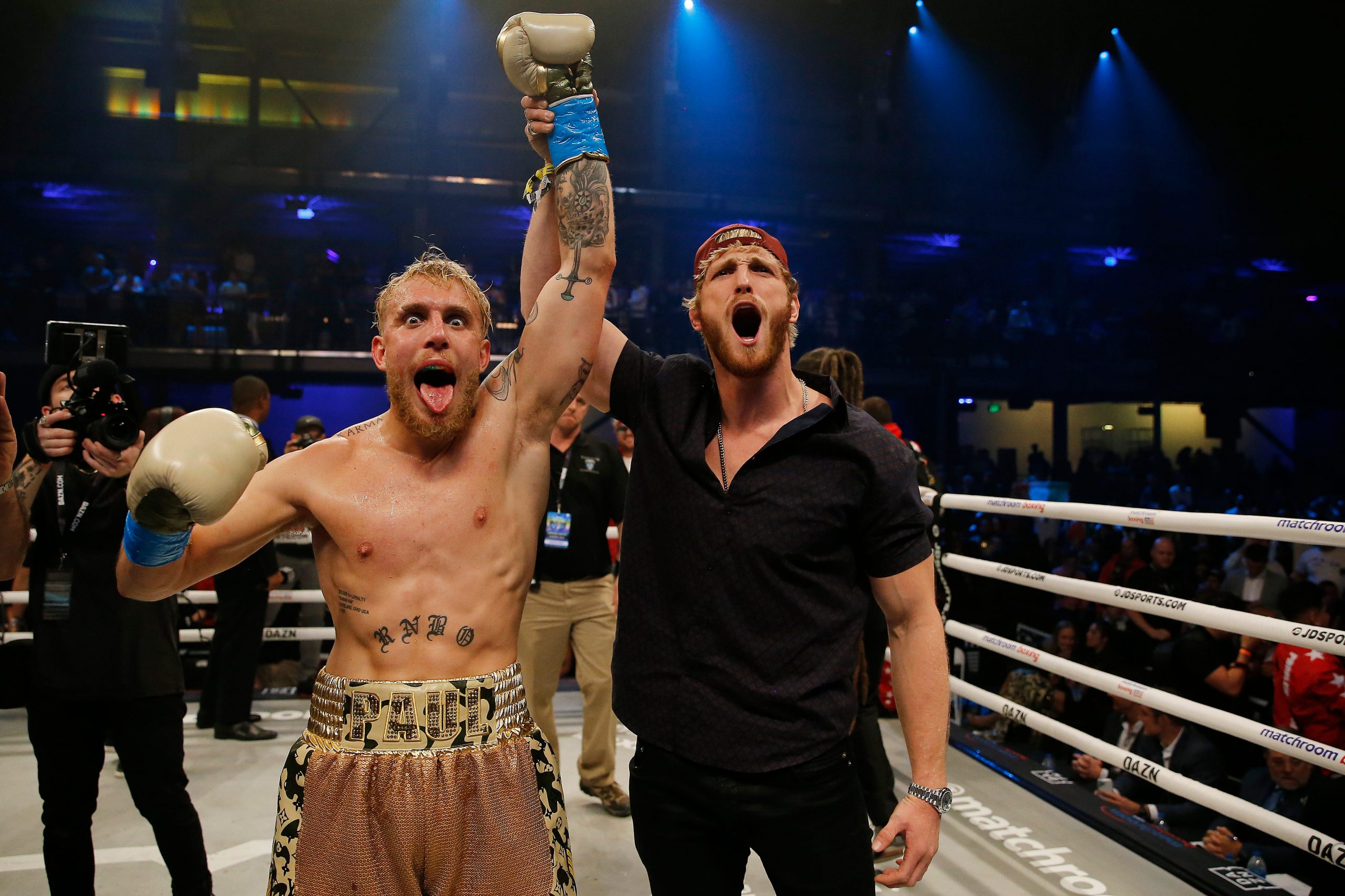 Jake Paul Logan Paul boxing