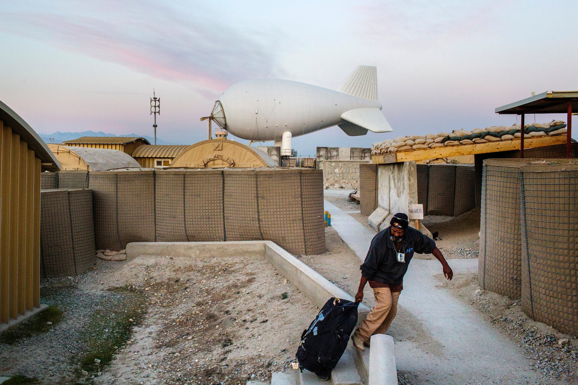 Afghanistan contractor aerostat