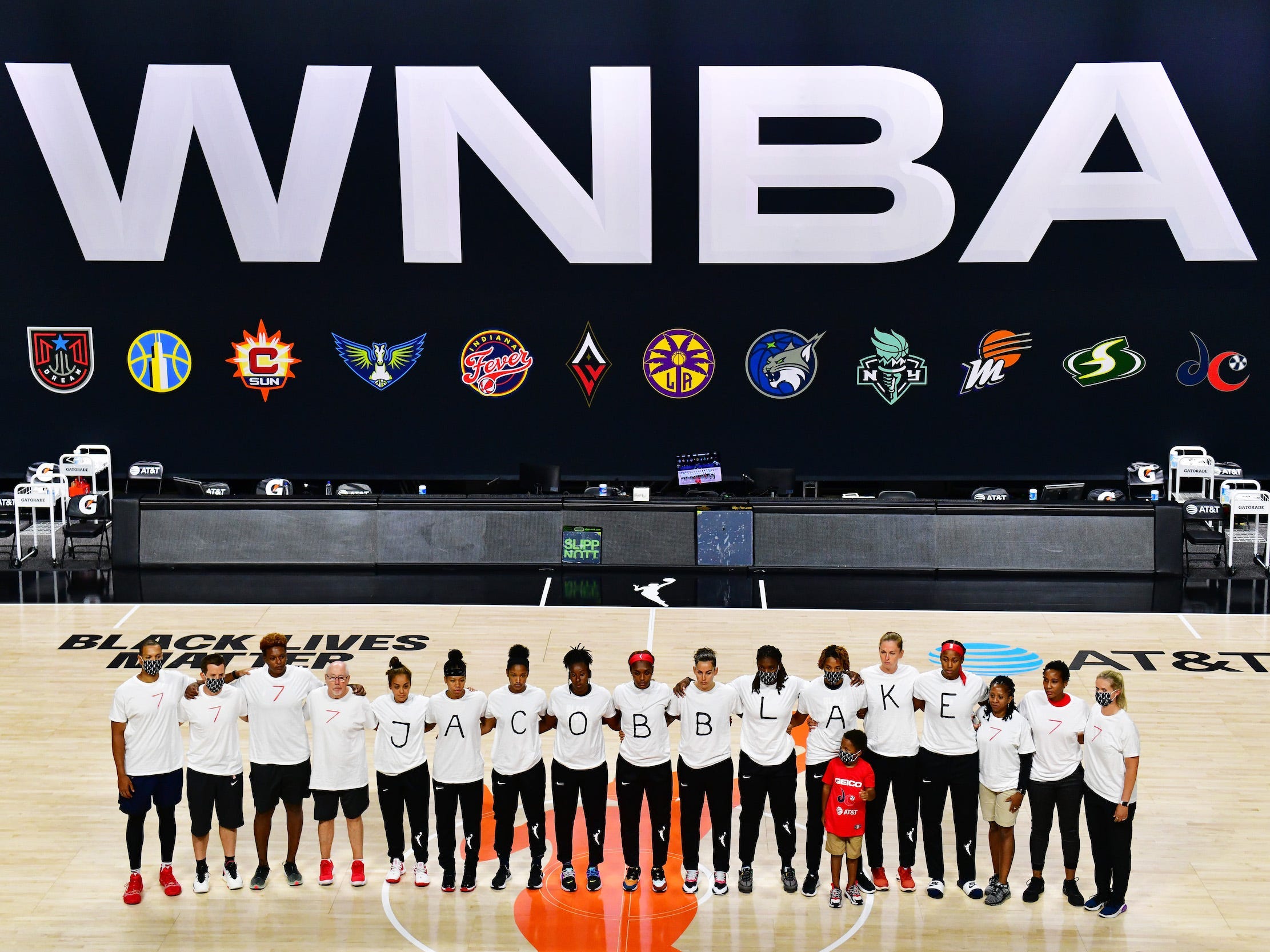 wnba jacob blake strike