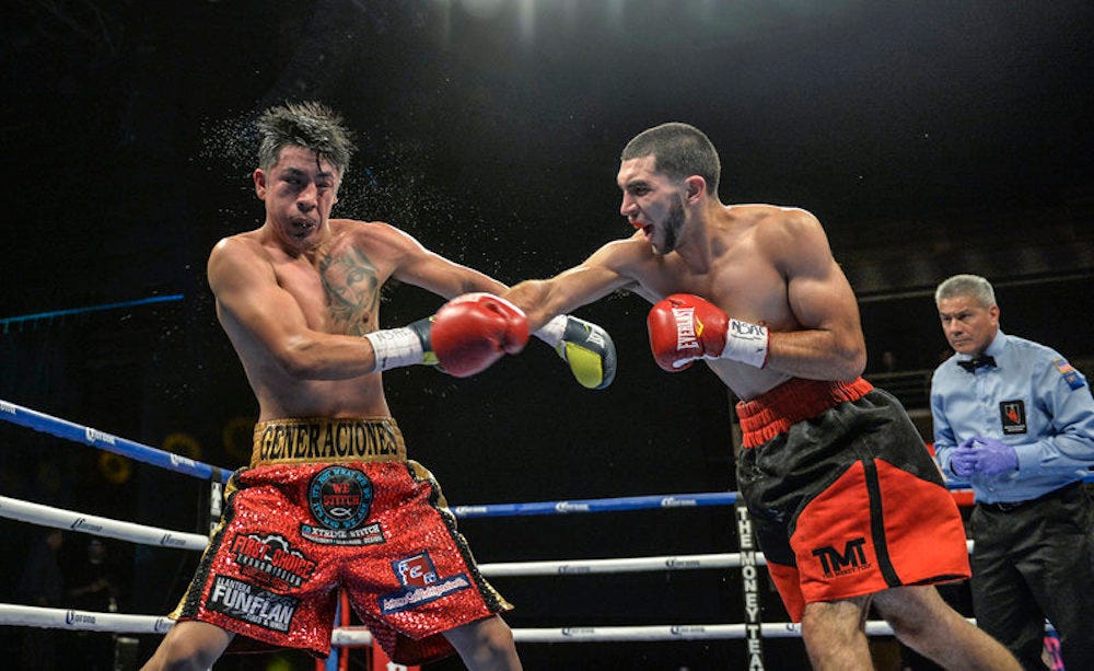 Xavier Martinez boxing