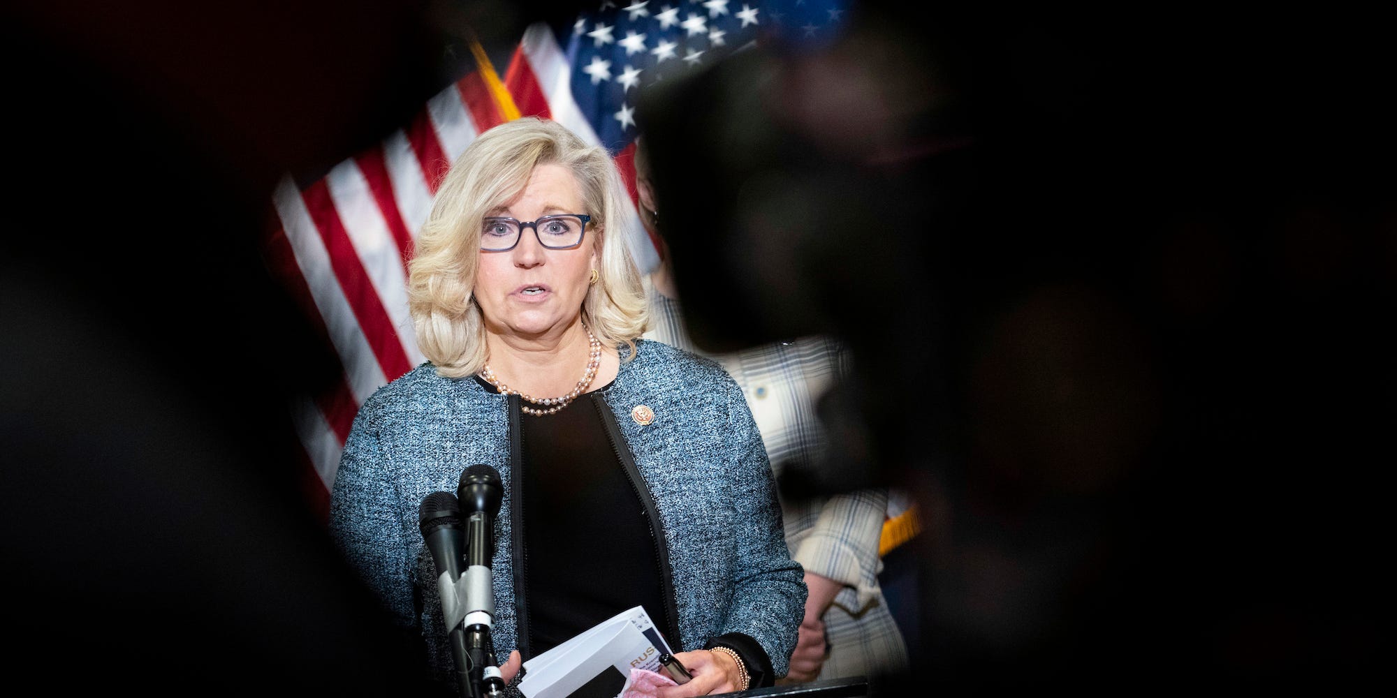 Liz Cheney shadows