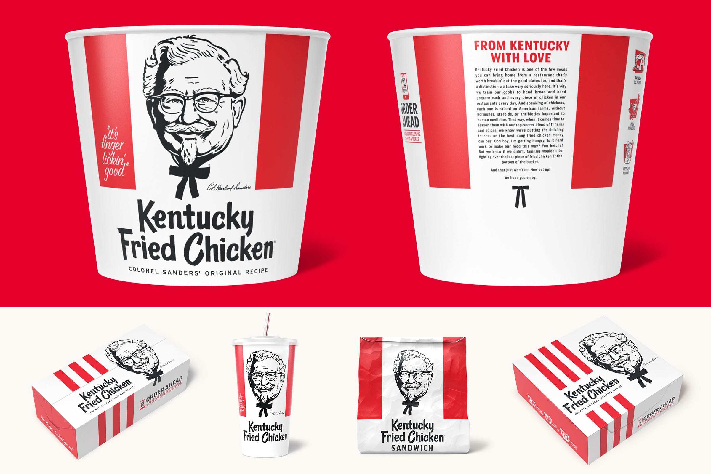 new KFC Packaging