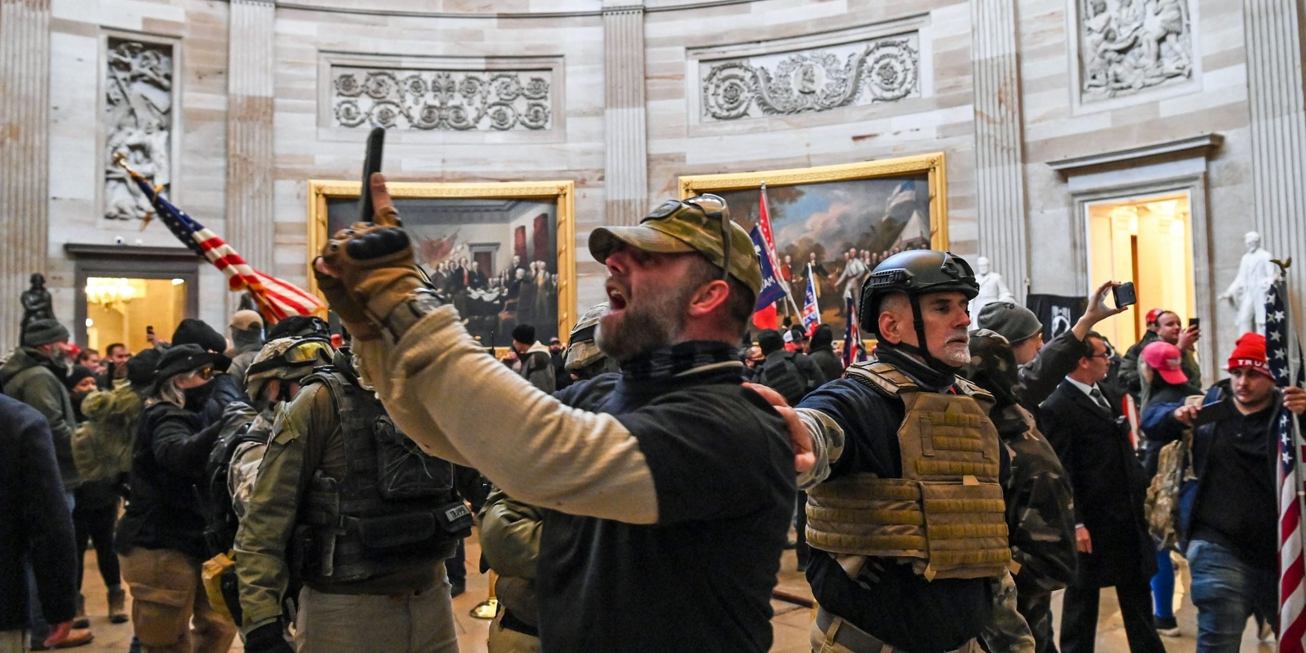 capitol siege rotunda photo phone insurrection