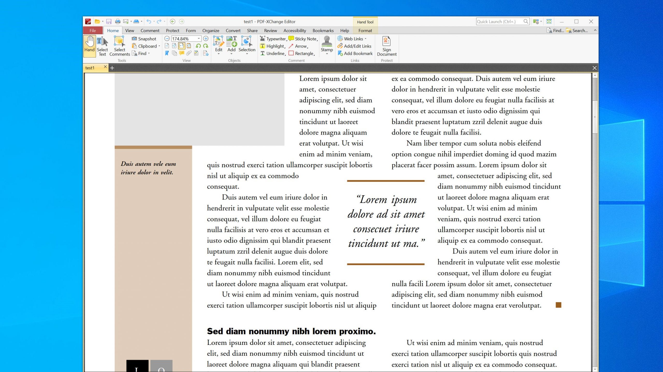 Free pdf editor