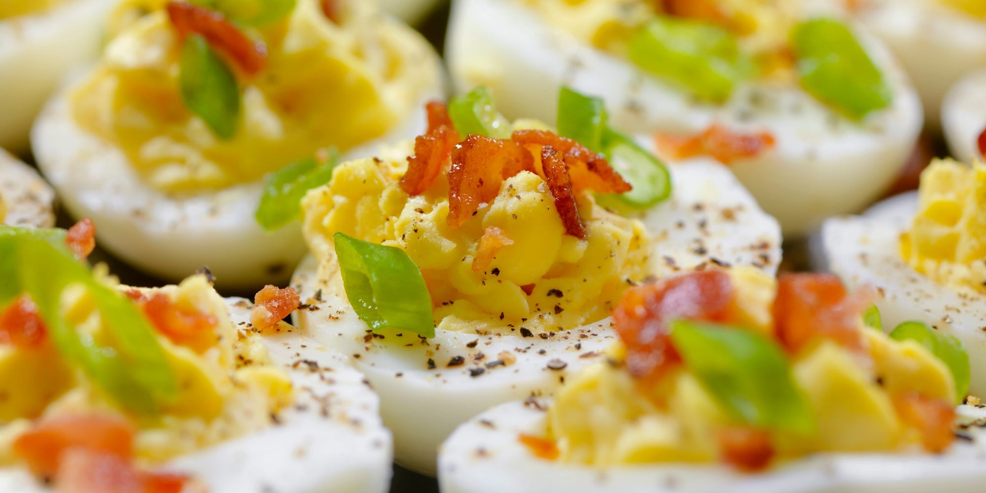 deviled eggs