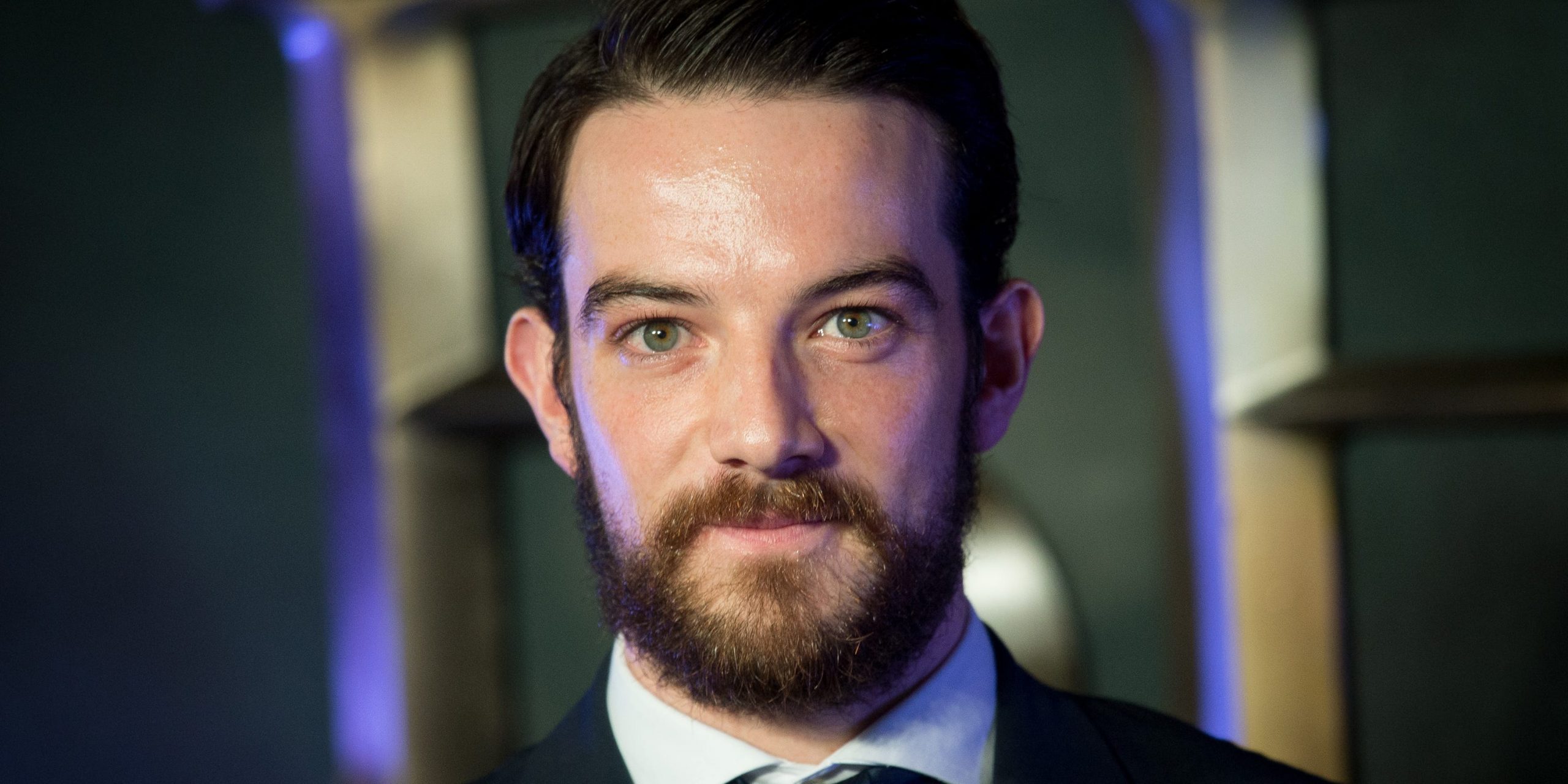 kevin guthrie at the "Fantastic Beasts And Where To Find Them" premiere on November 15, 2016 in London, England.