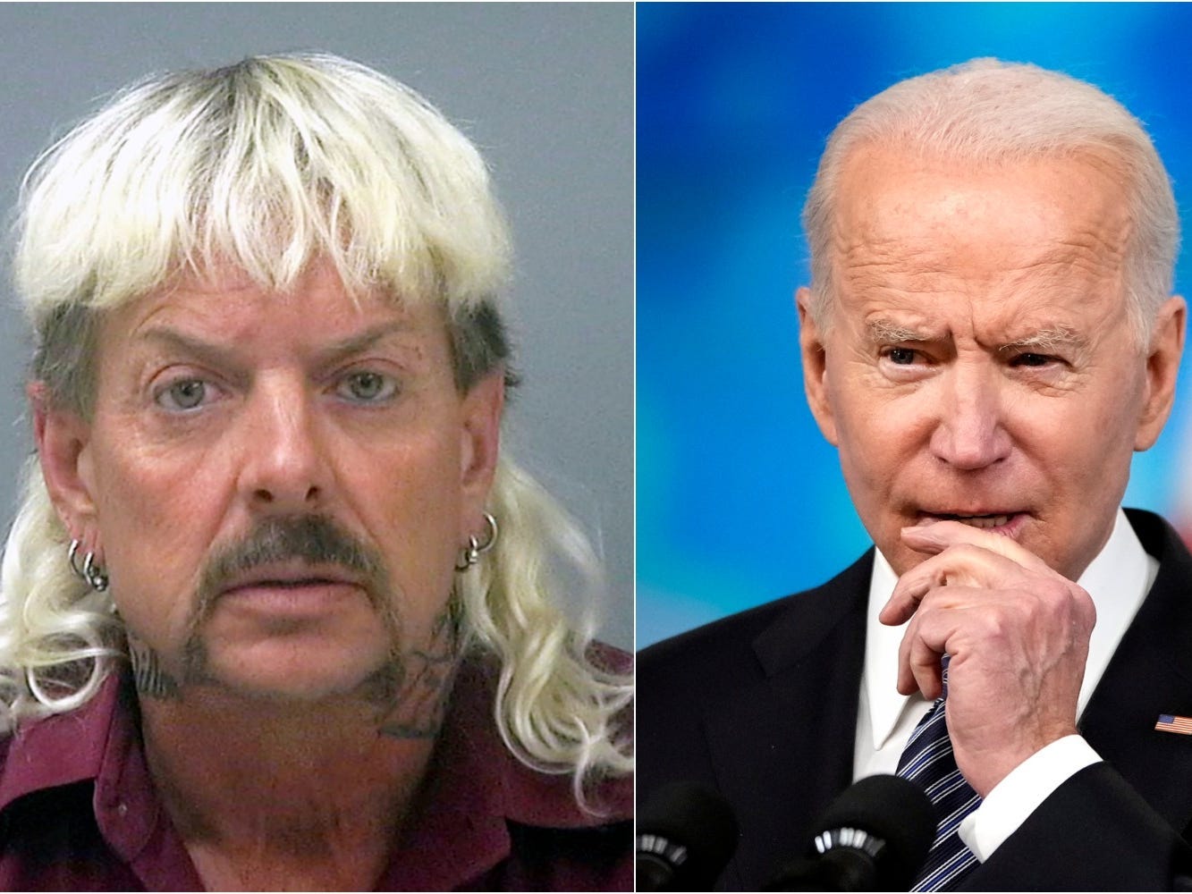 Joe Exotic and President Joe Biden