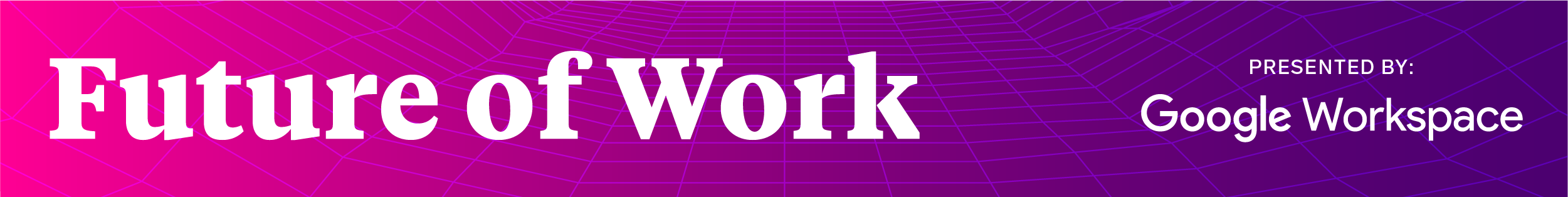 future of work series banner