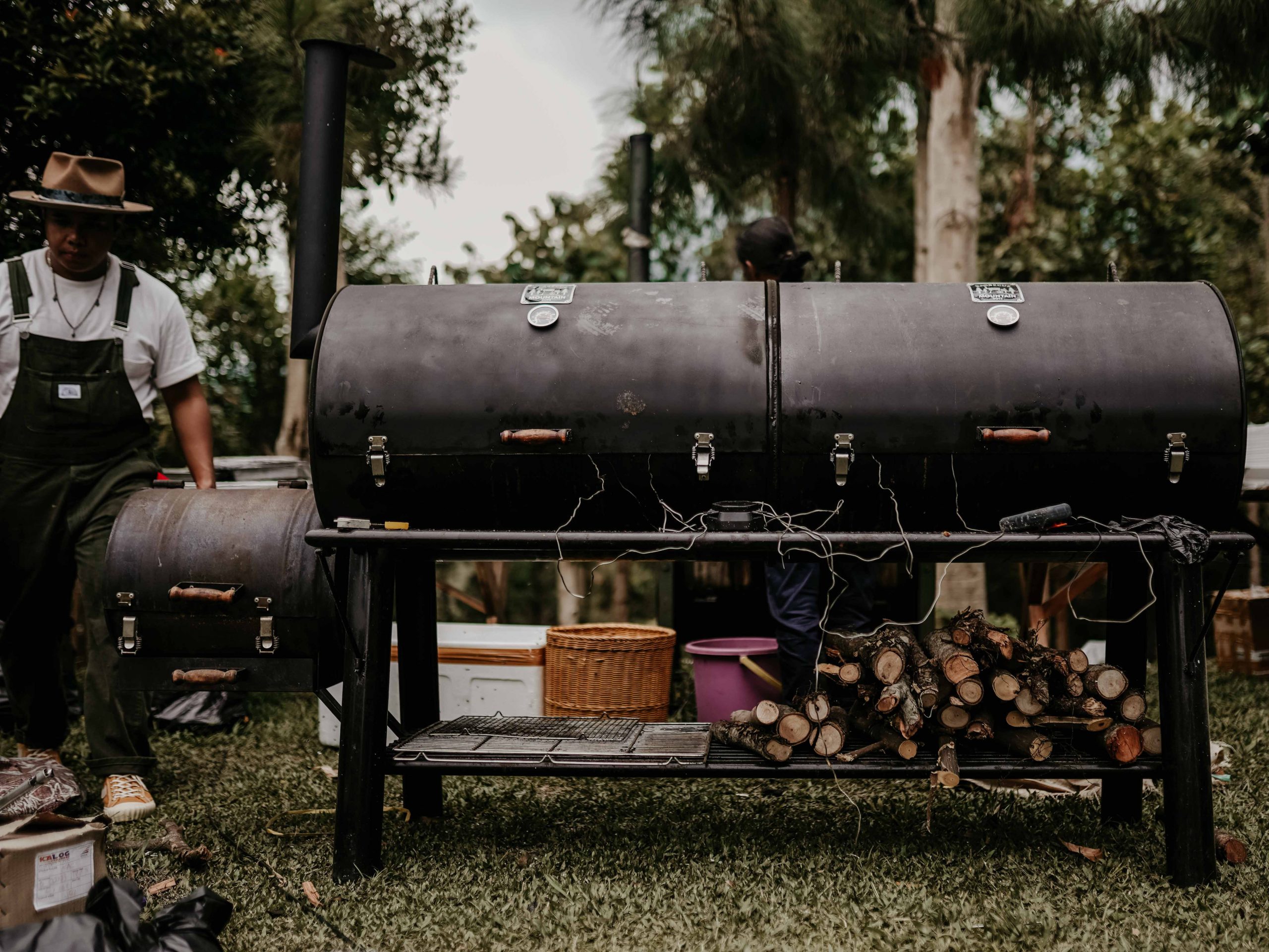 BBQ Mountain Boys at event