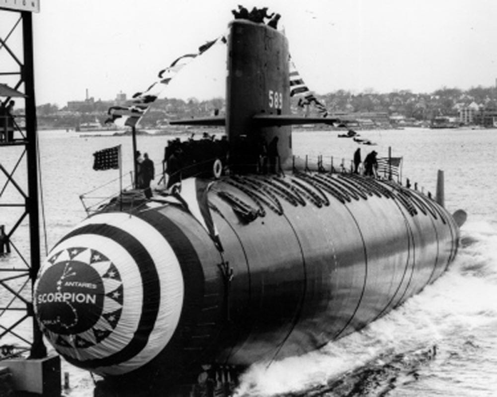 Navy submarine Scorpion