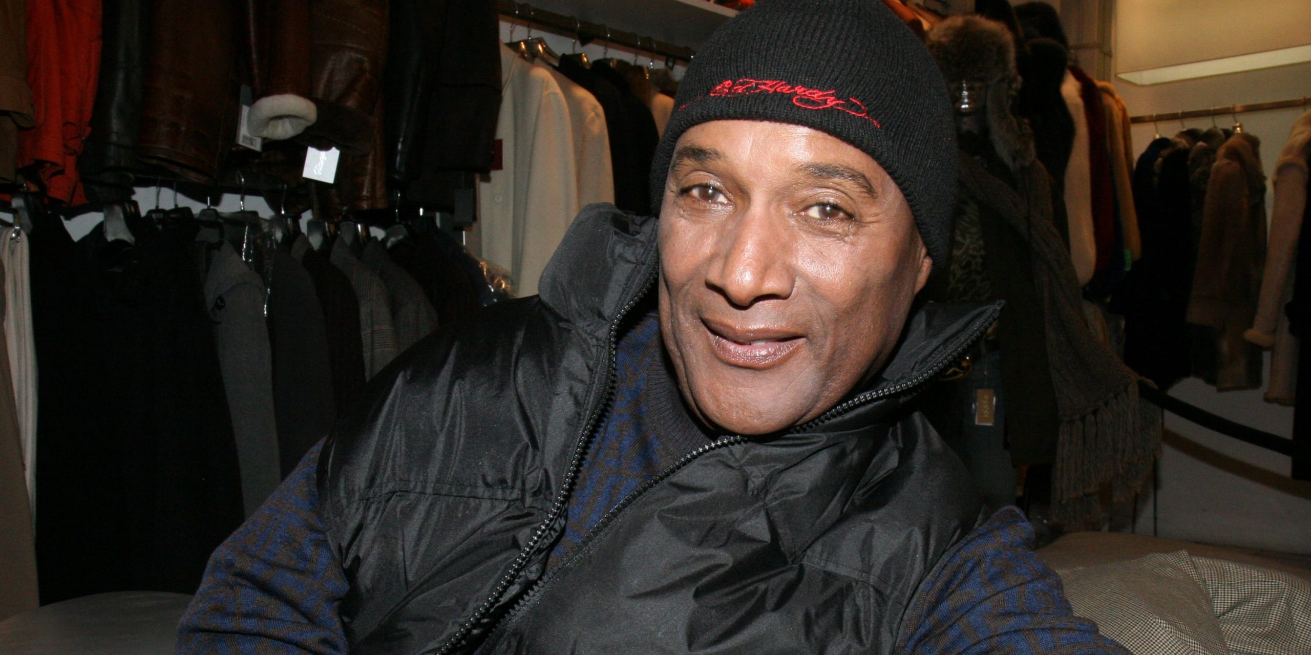 Paul Mooney attends a photo shoot at the Apollo Theater January 5, 2008 in New York City.
