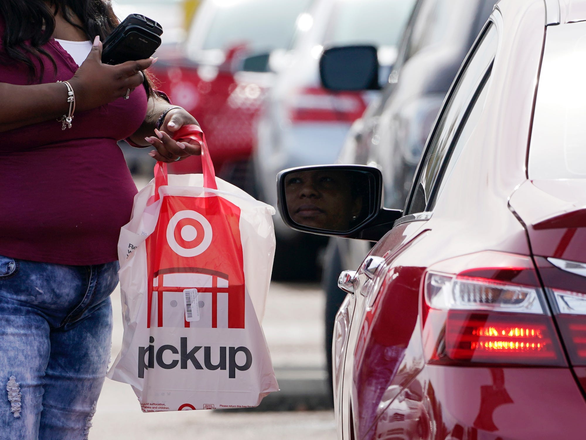 Target curbside delivery