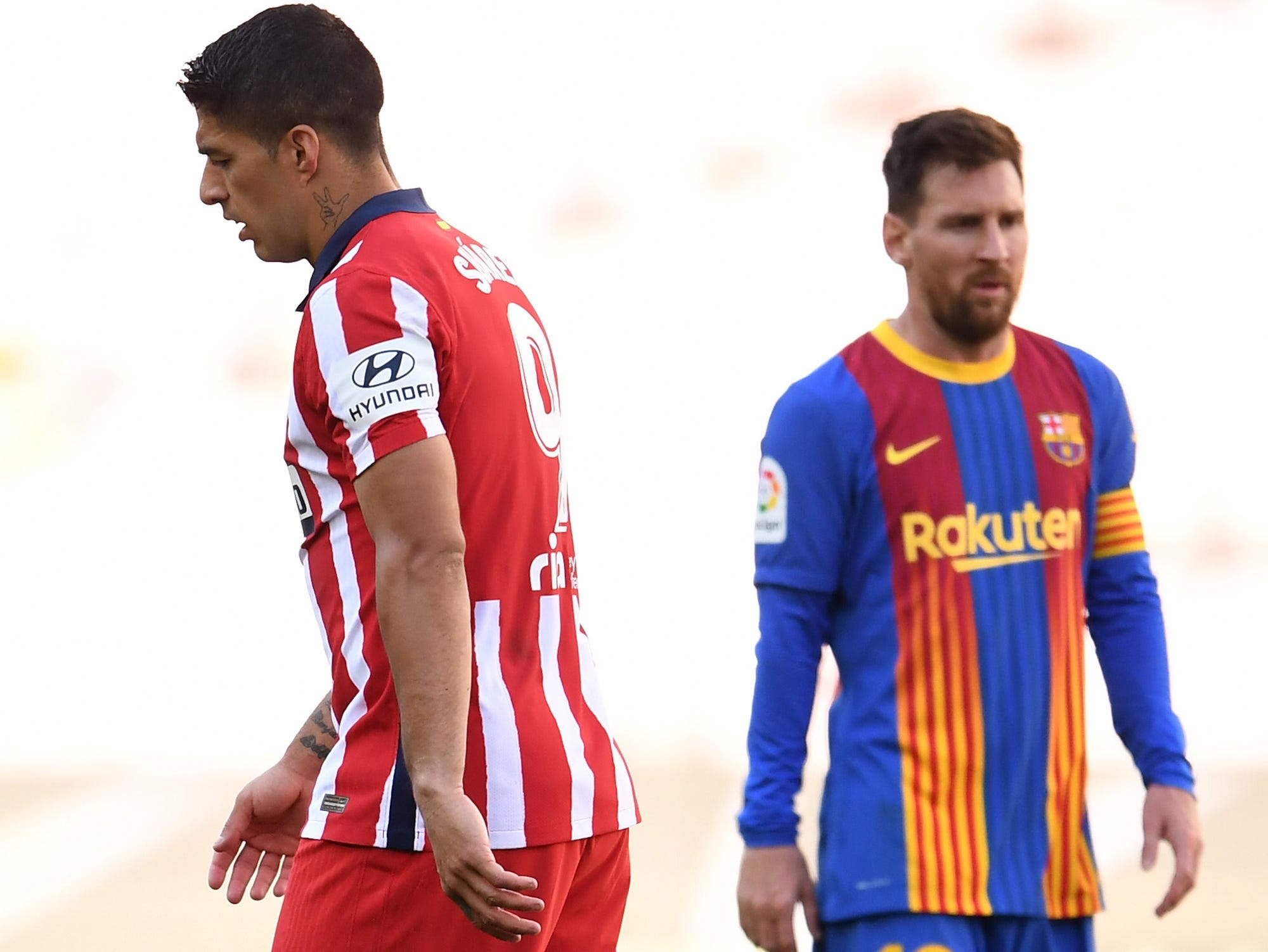 Suarez, Messi