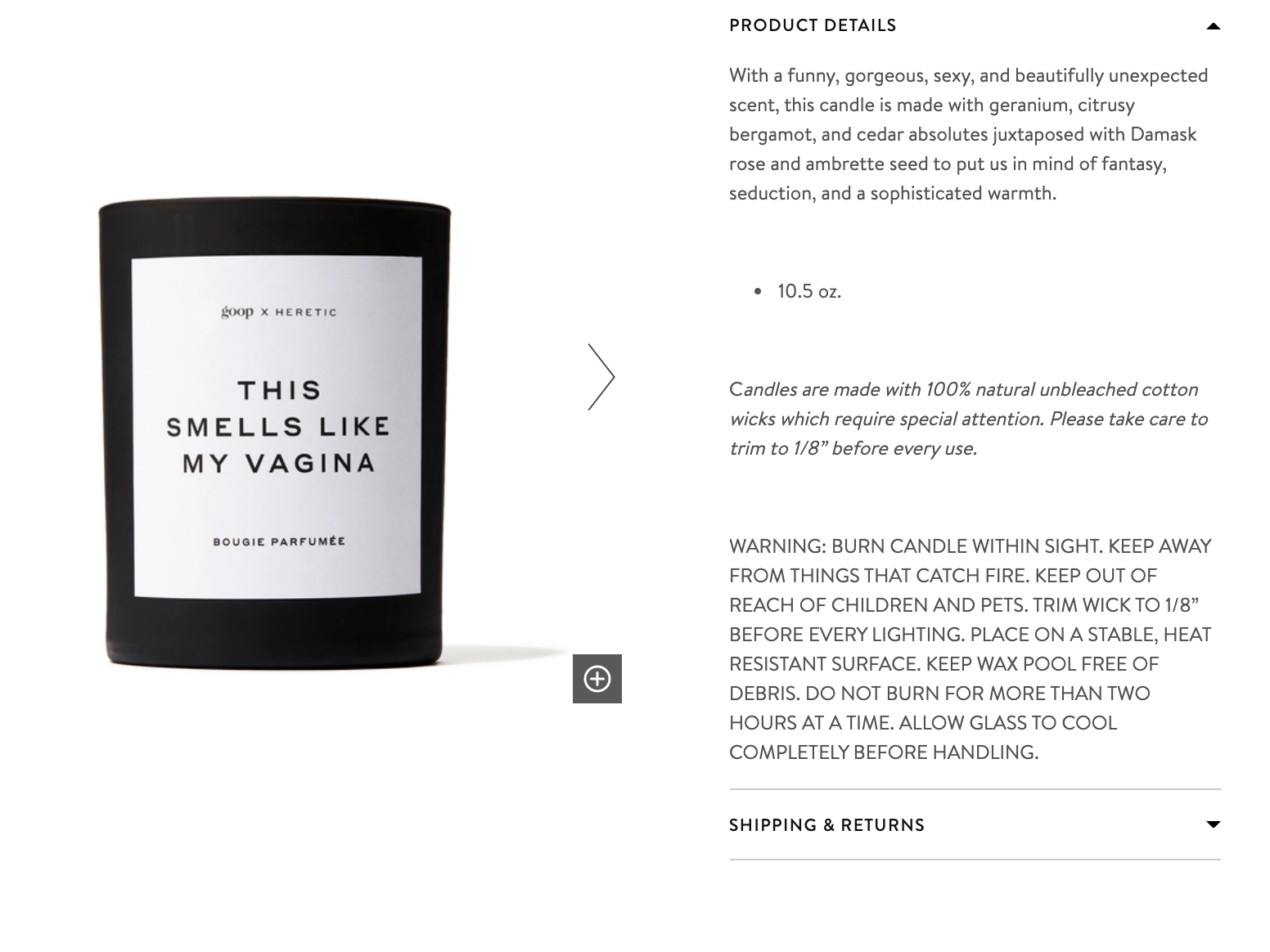 goop candle