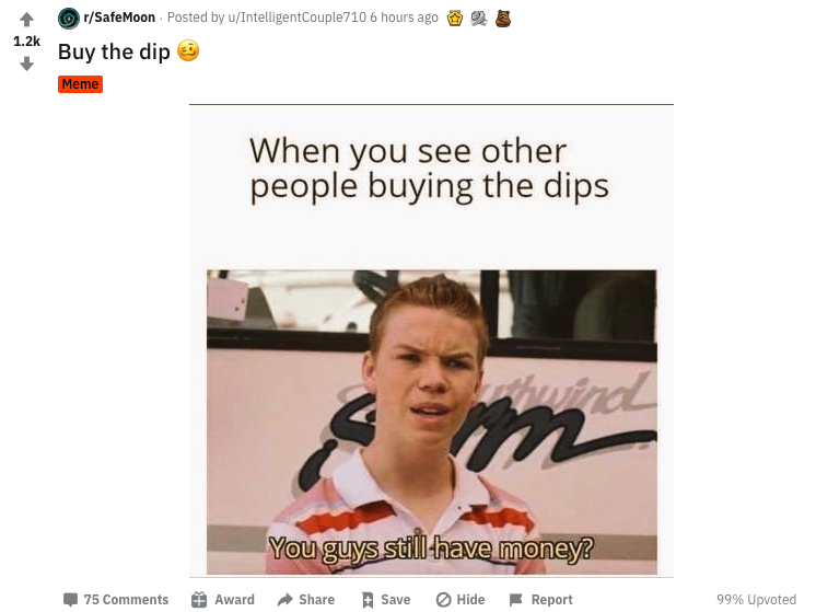 buy the dip