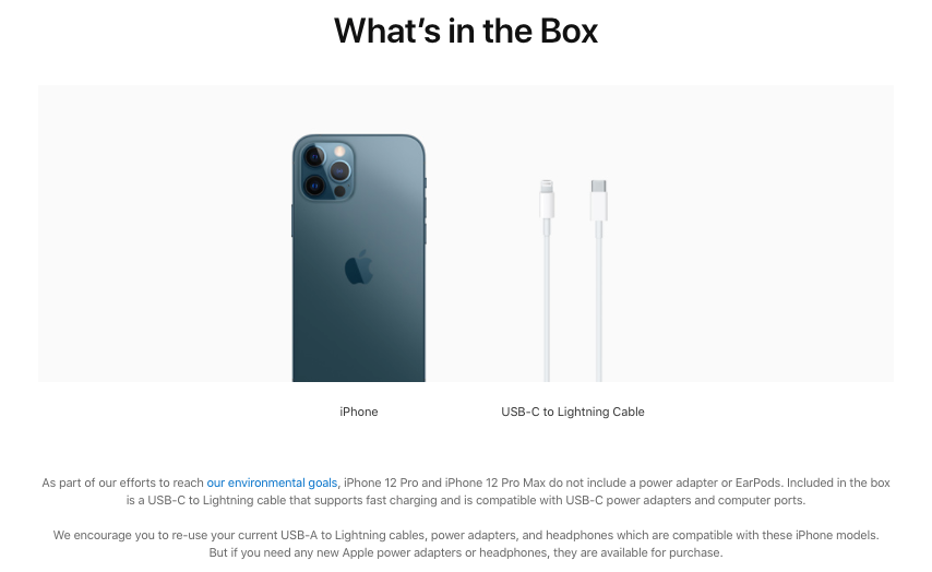 what does iphone come with