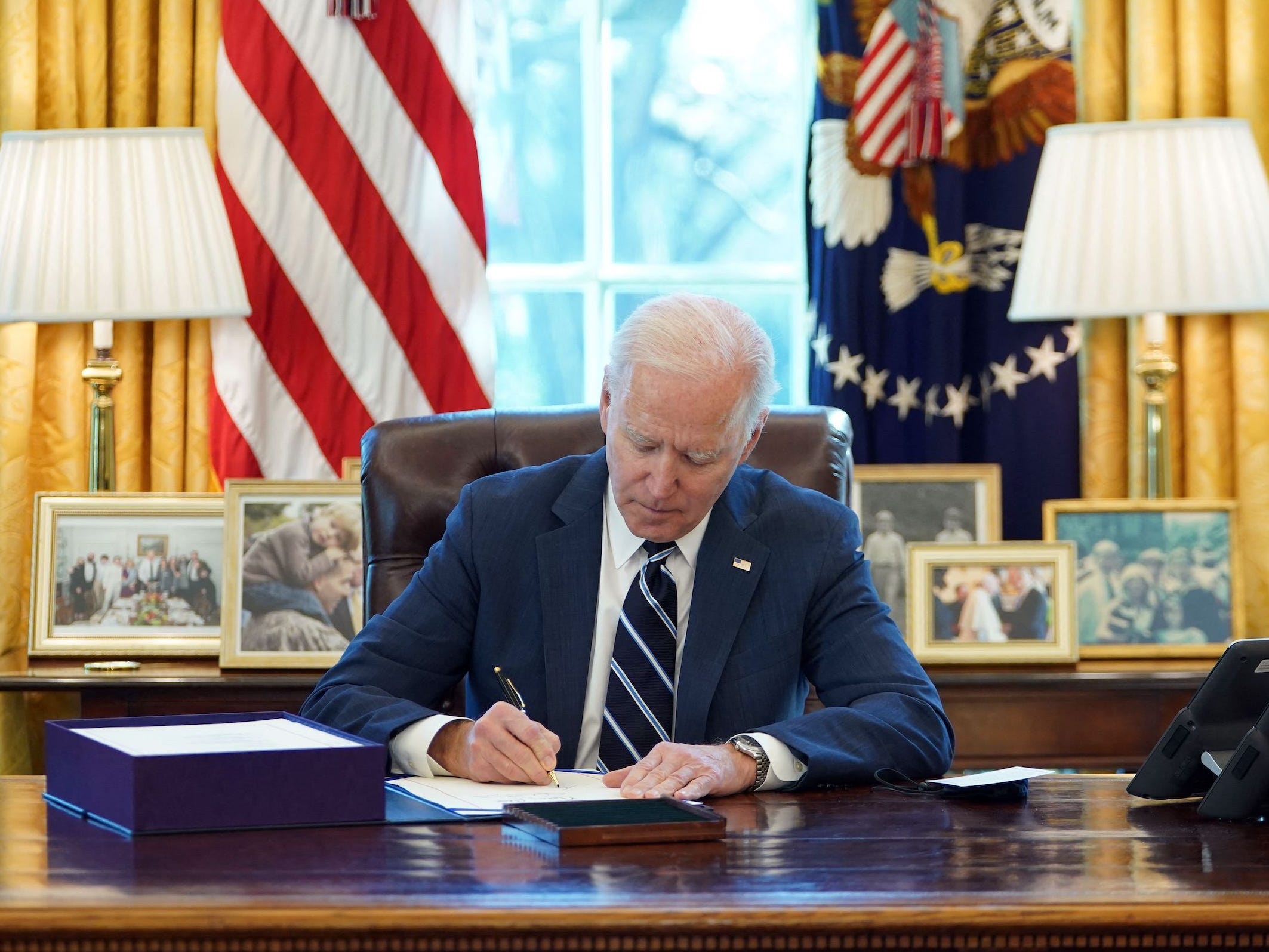 Biden signs American Rescue Plan
