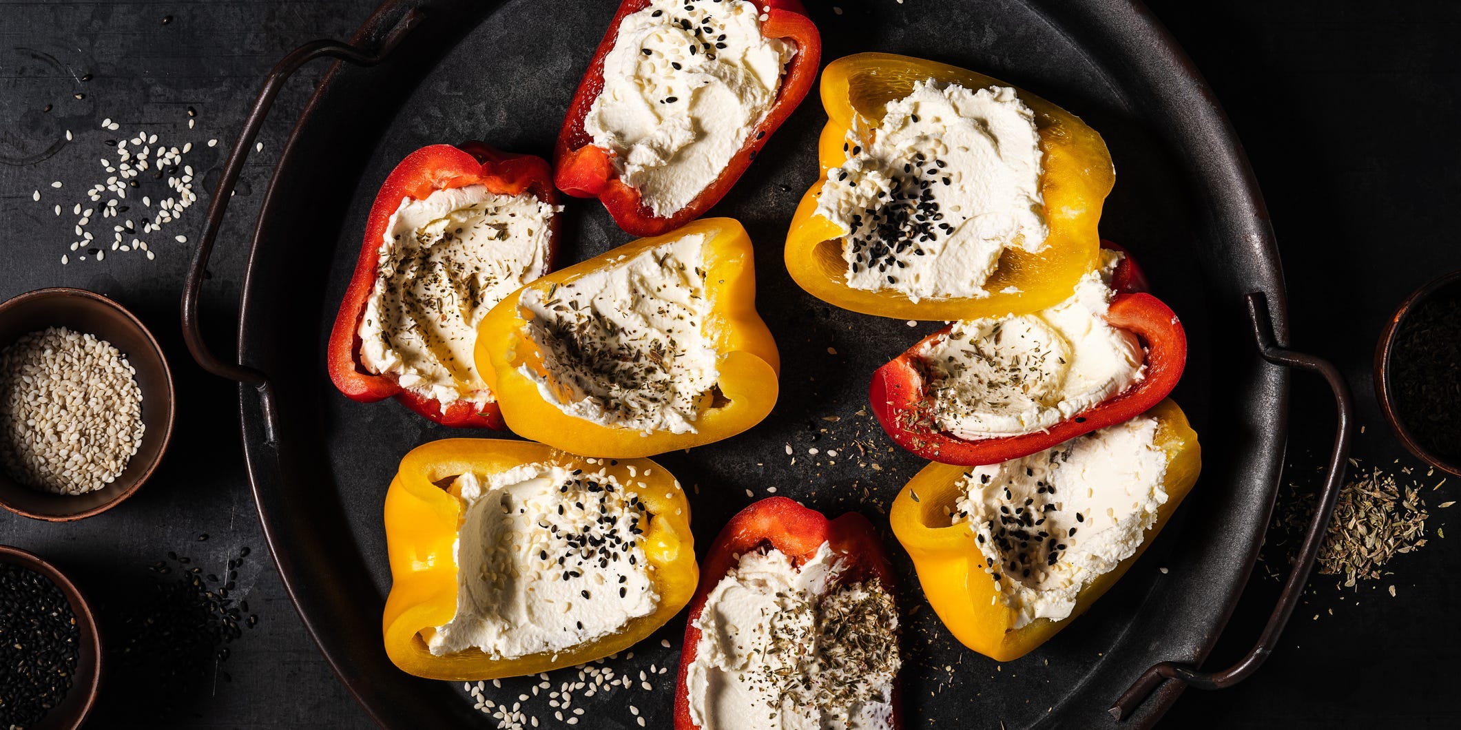 peppers and cream cheese