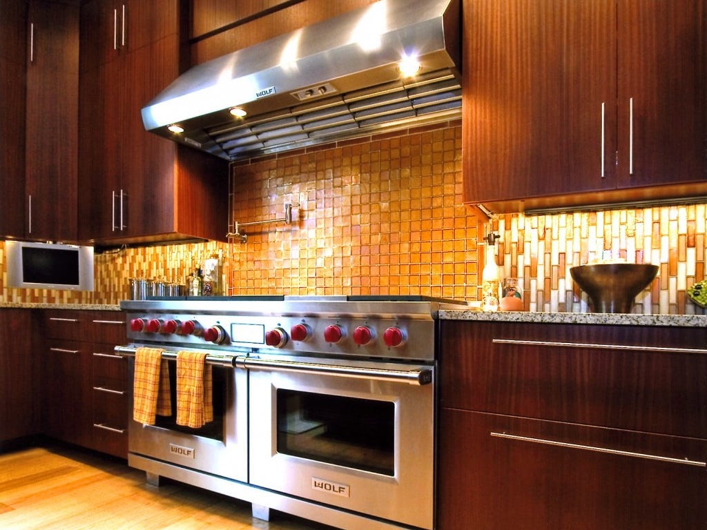 A custom kitchen for a panic room