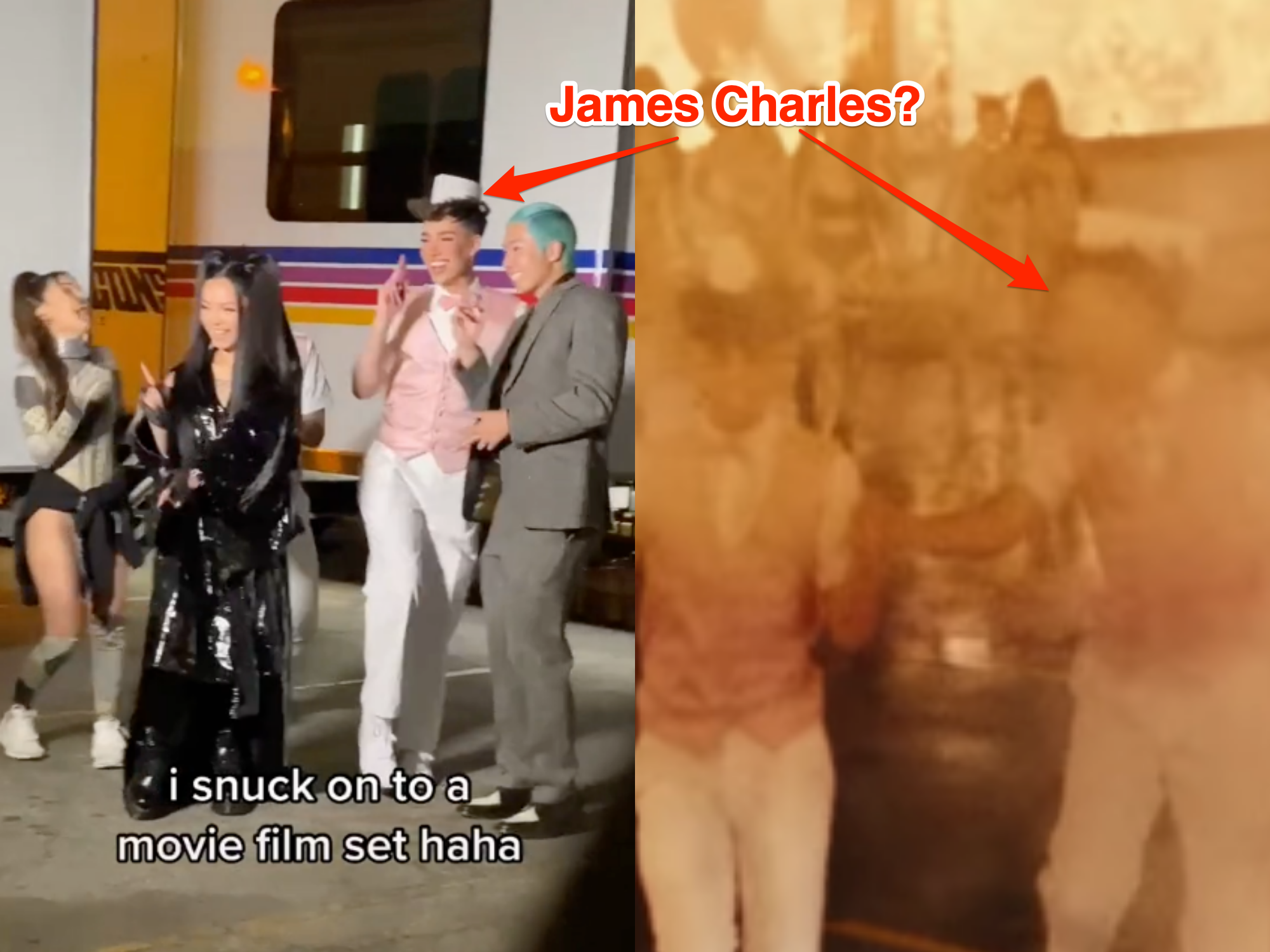 james charles build a bitch skitch