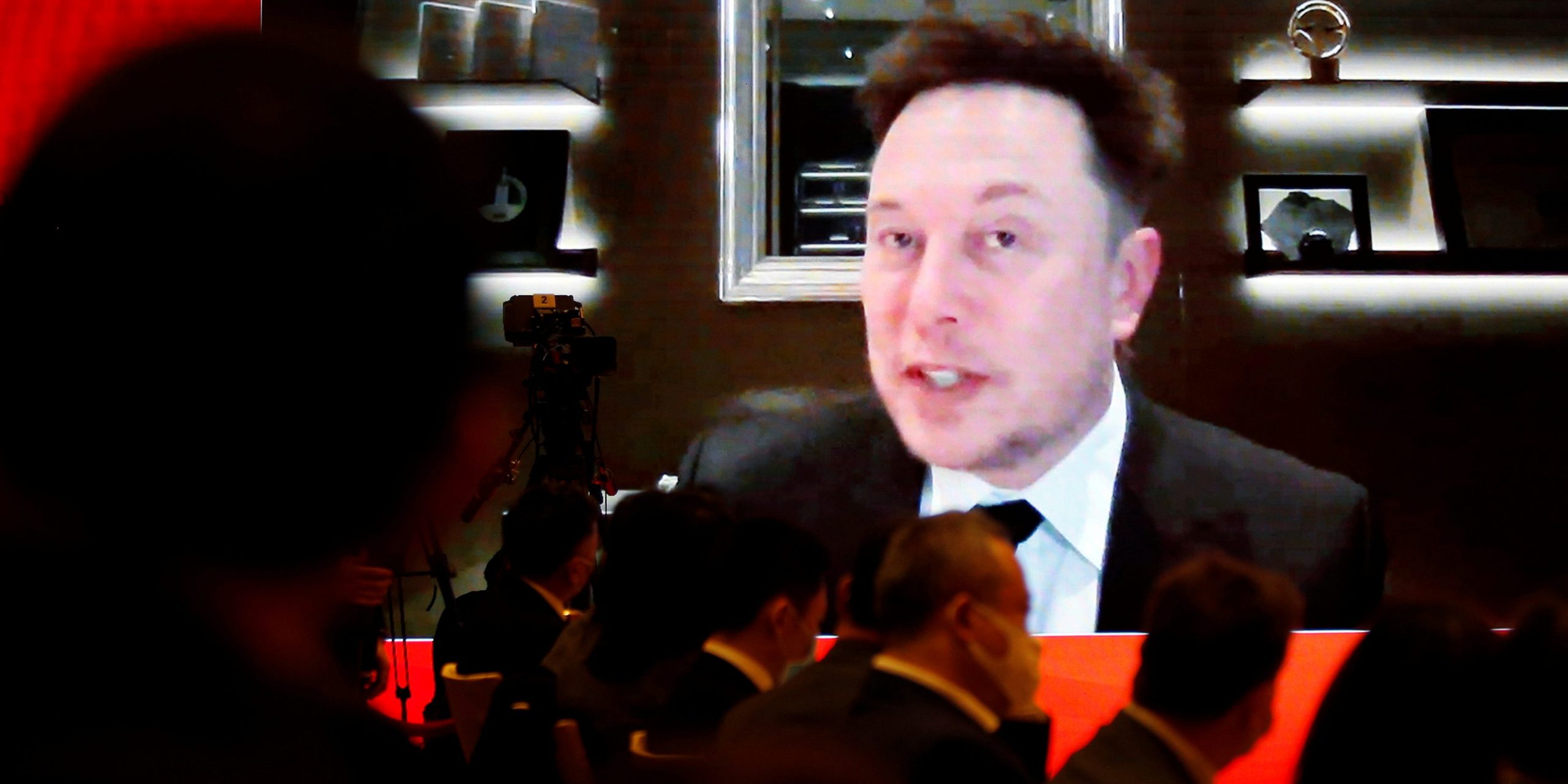 Elon Musk on a China forum call.JPG
