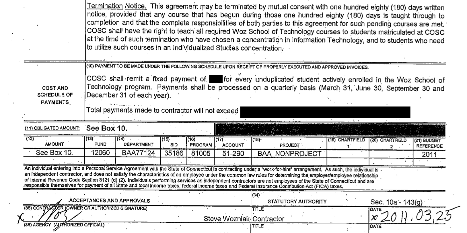 wozniak signature