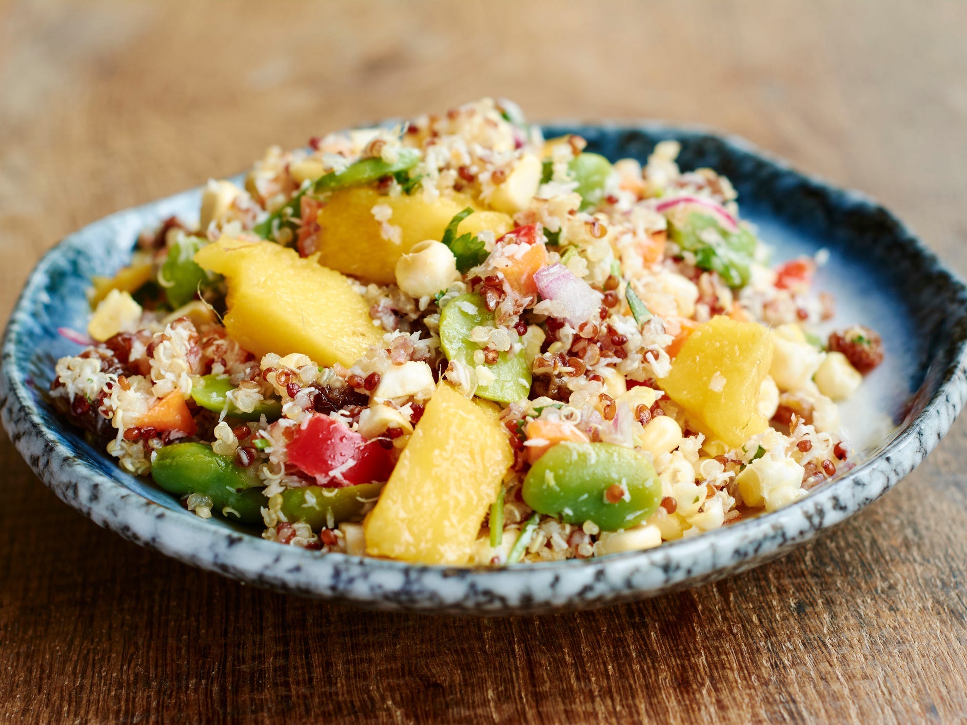 quinoa salad healthy food lunch dinner meal vegan