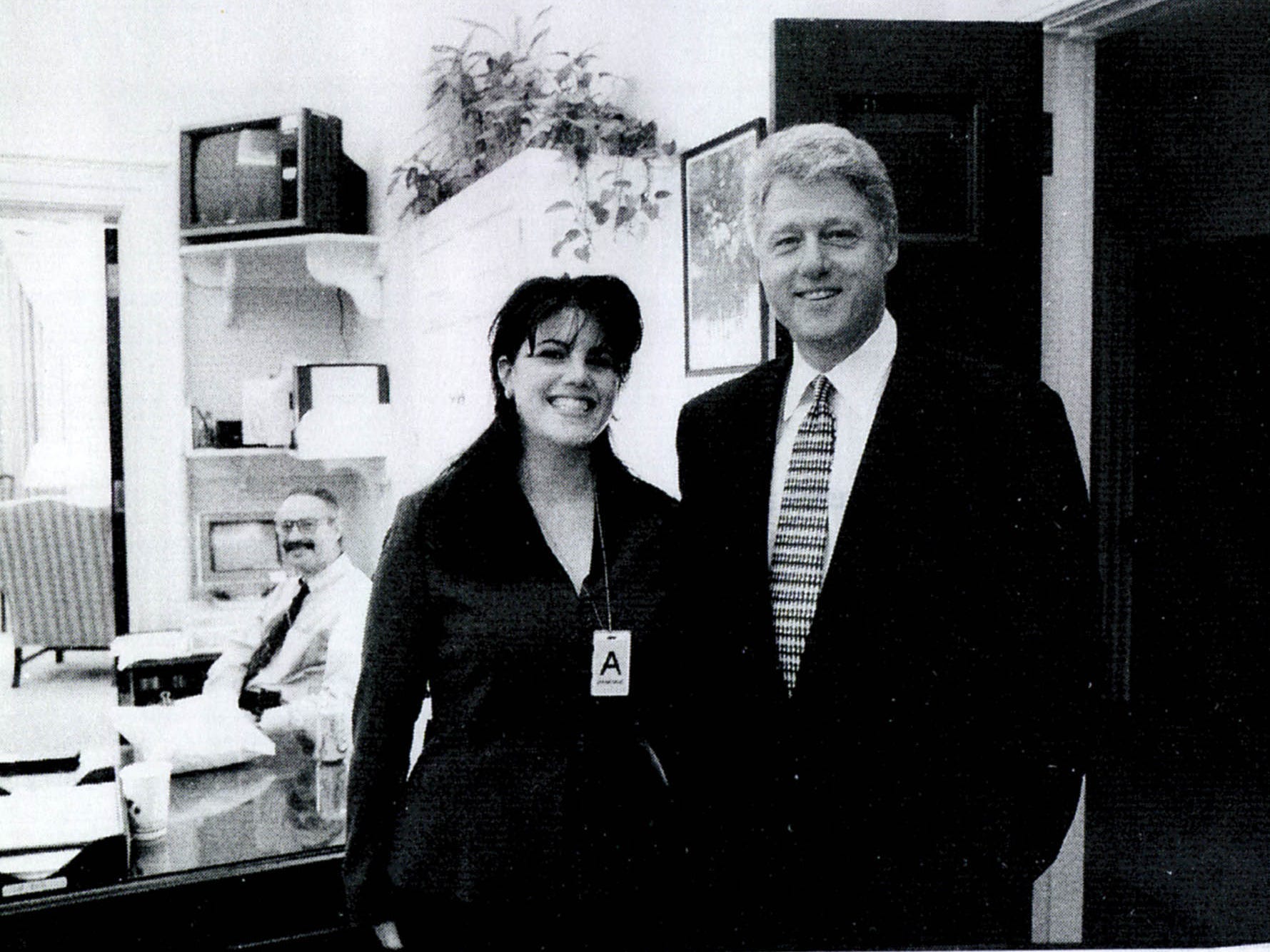 Monica Lewinsky and Bill Clinton