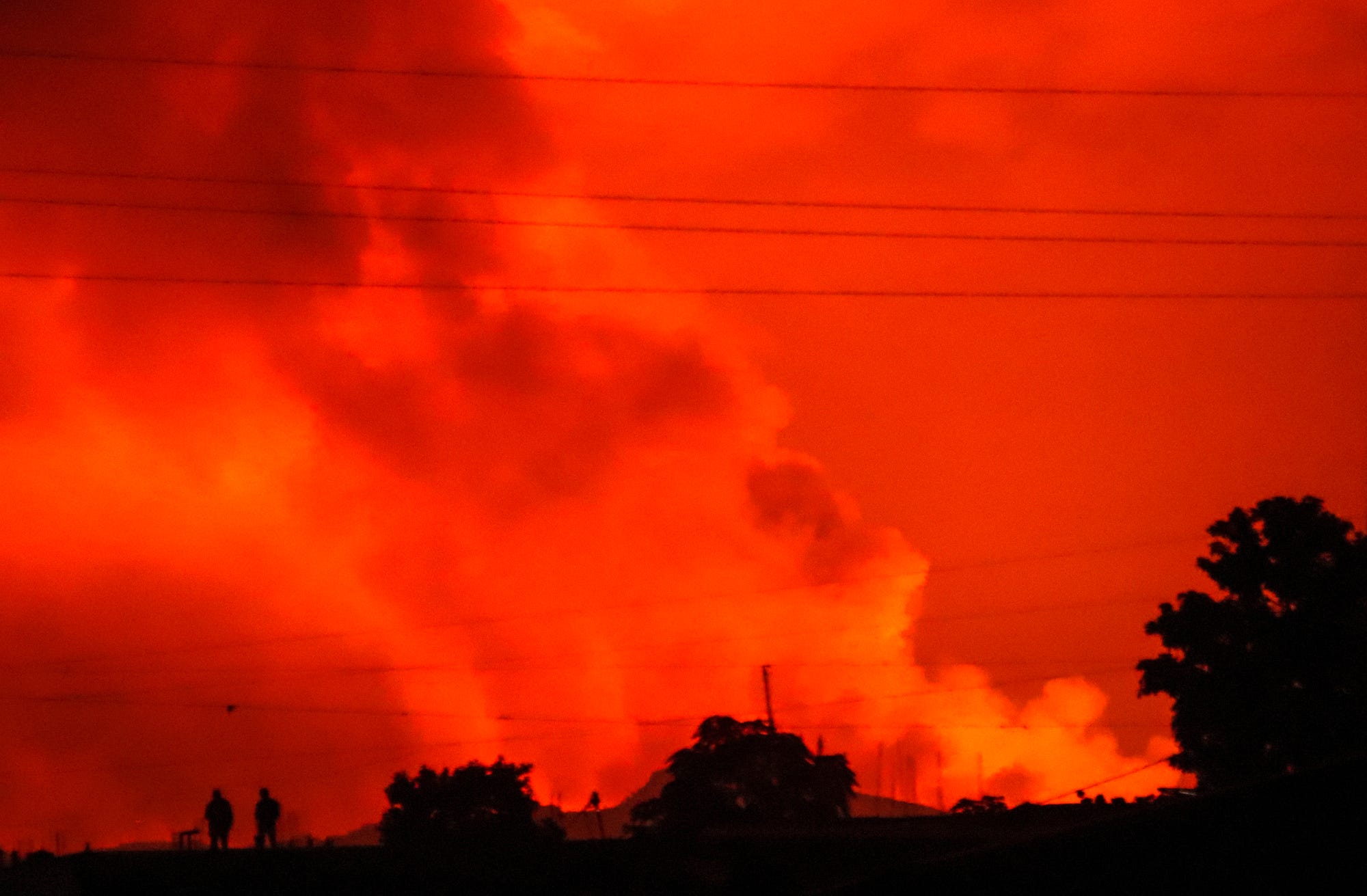 congo volcano eruption