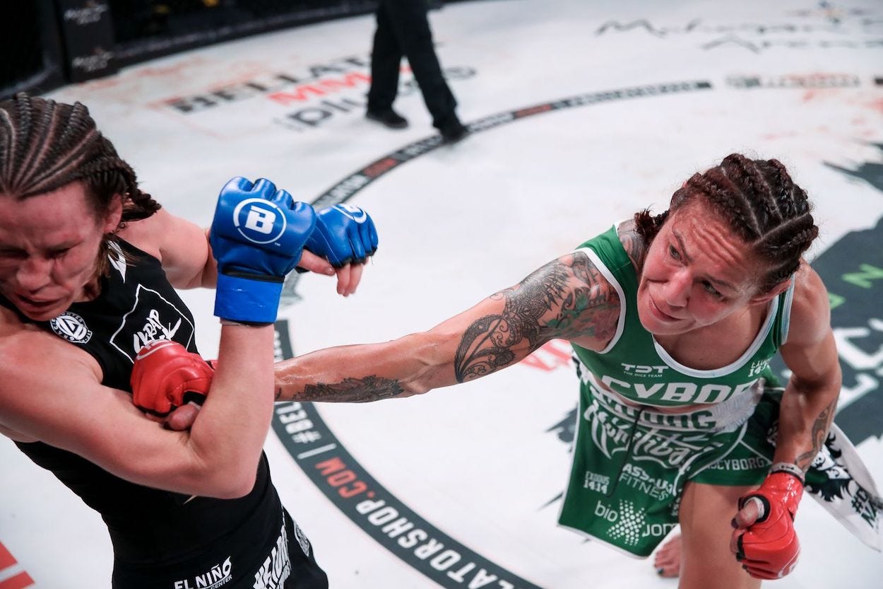 Cris Cyborg Bellator MMA video