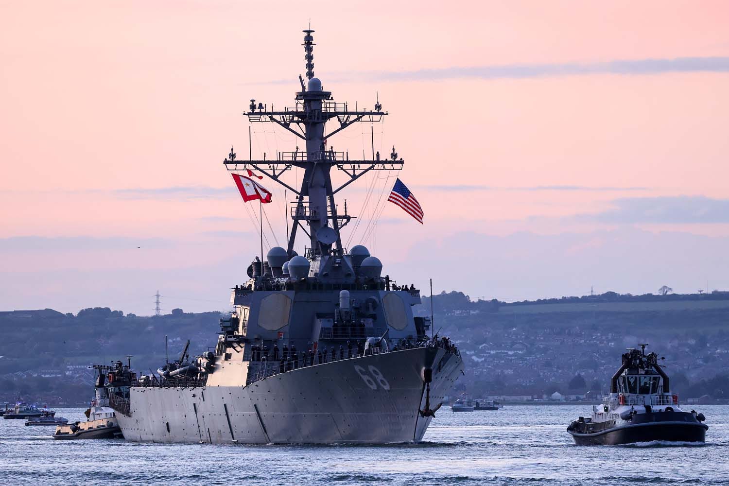 Navy guided-missile destroyer USS The Sullivans