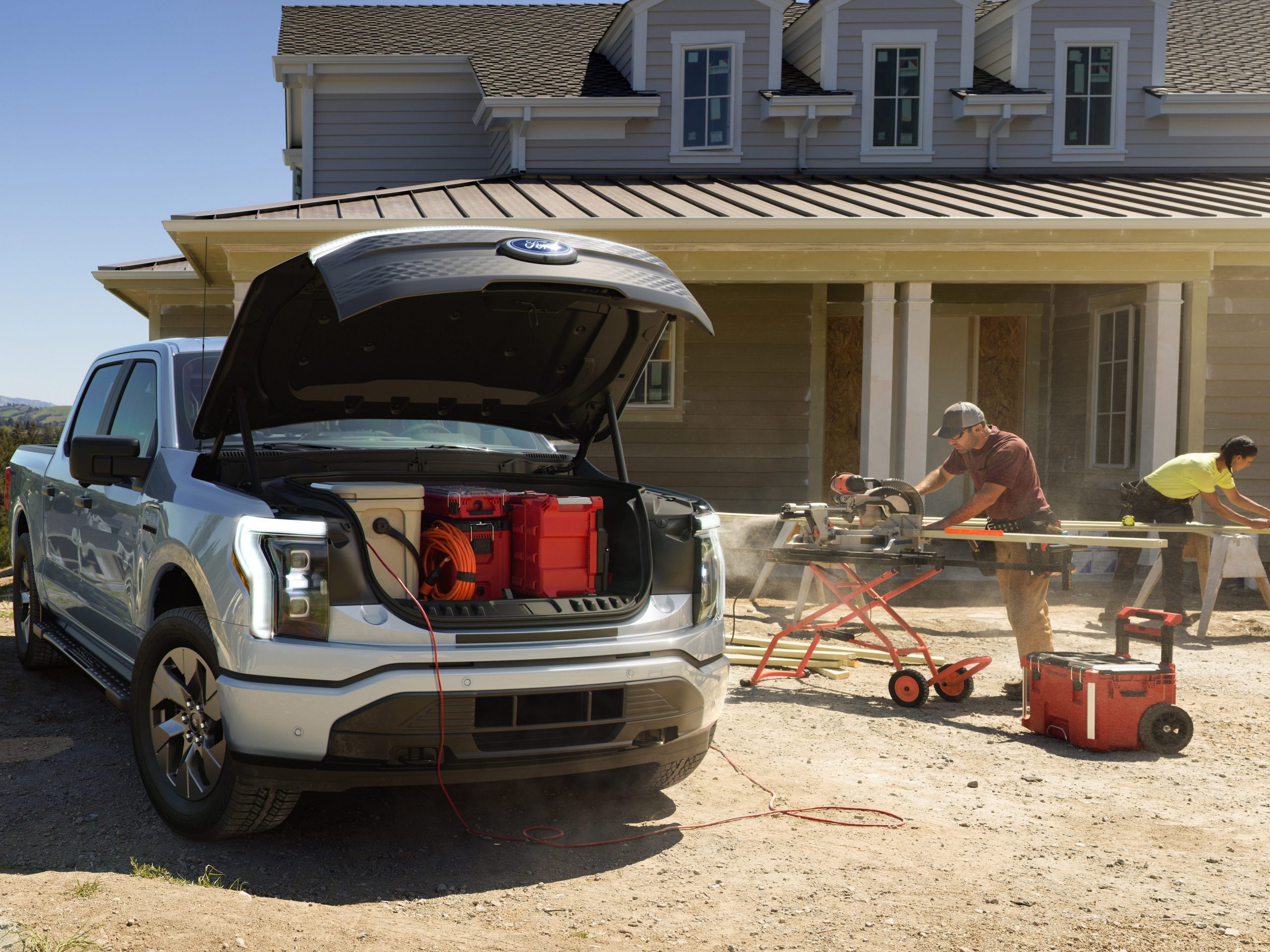 Ford F-150 Lightning Pro electric pickup truck