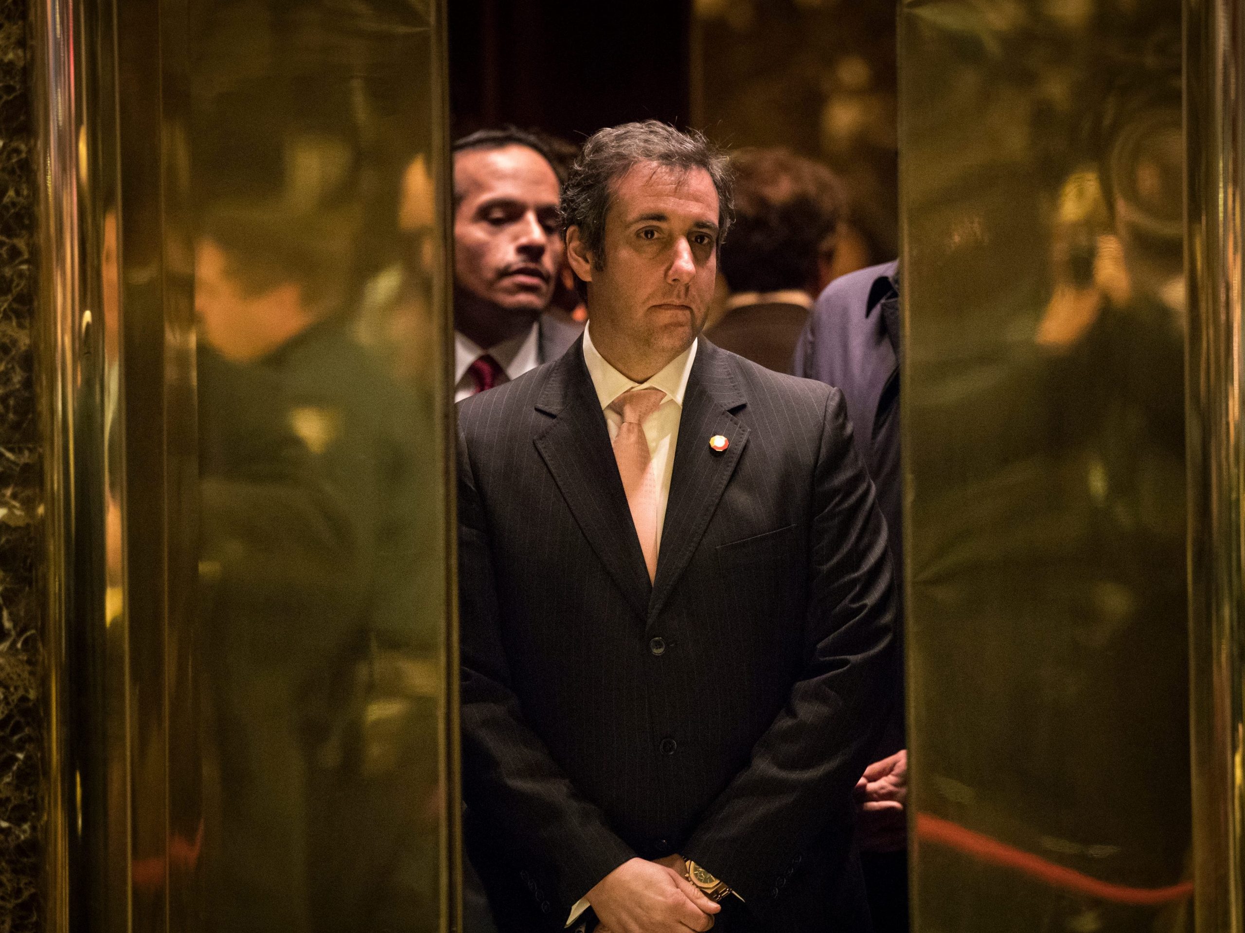 michael cohen trump tower elevator