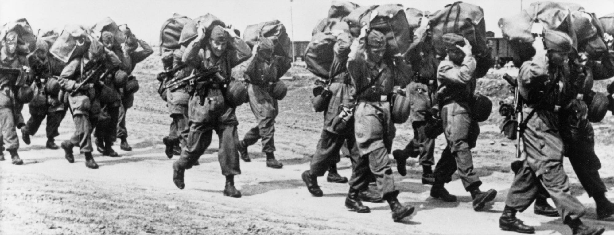 Nazi Germany paratroopers Fallschirmjagers