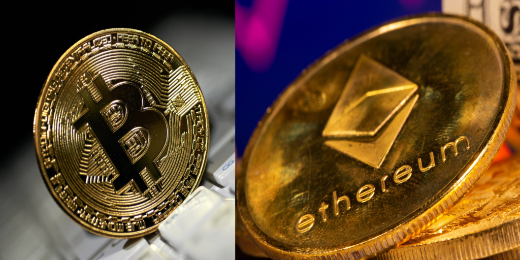 Bitcoin vs. Ethereum