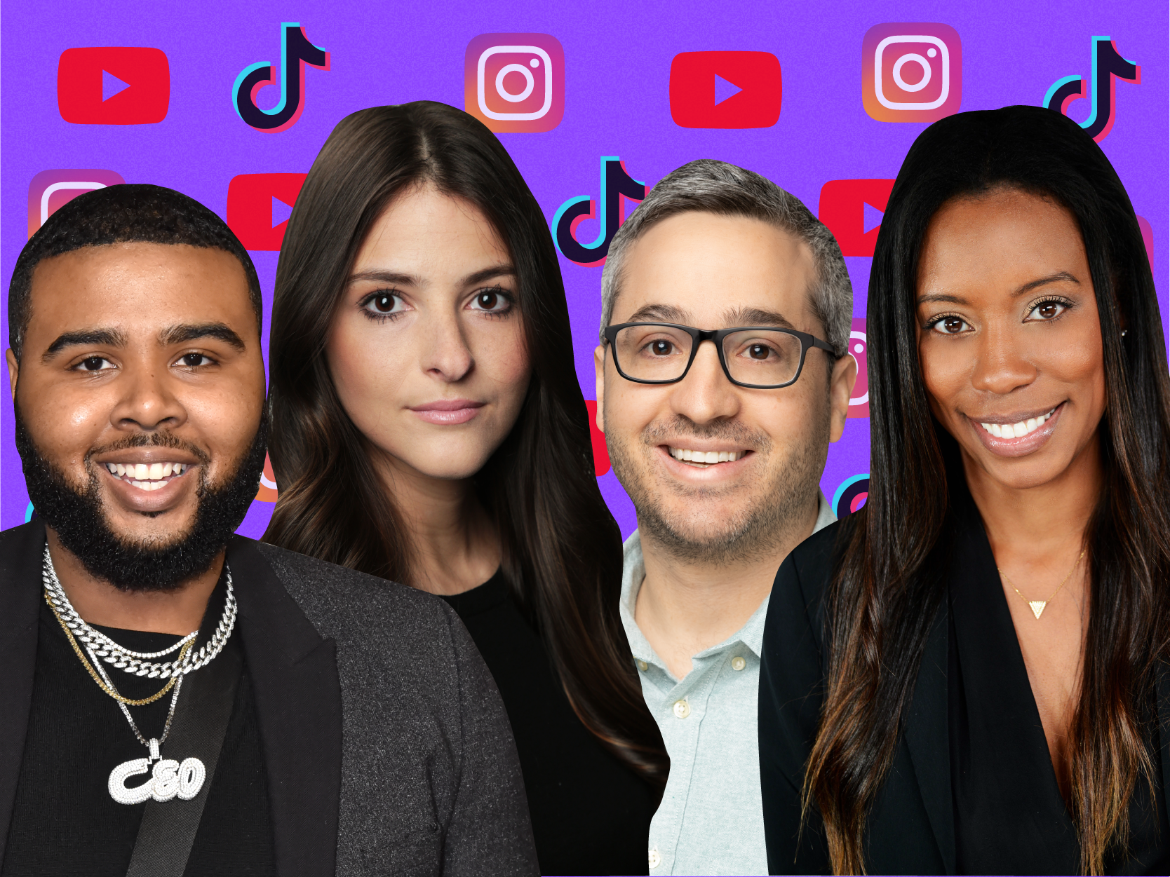 Top influencer agencies database faces