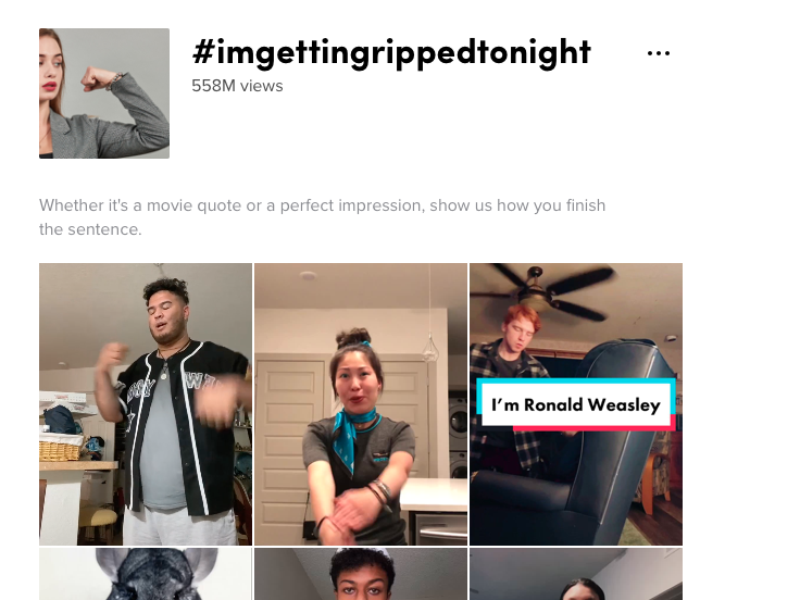 TikTok trend