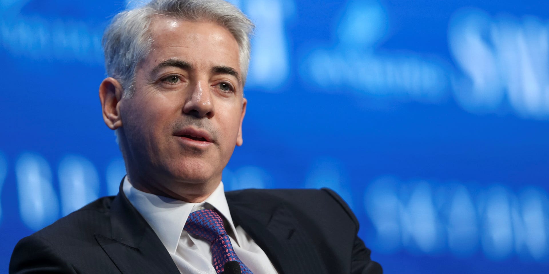 FILE PHOTO: Bill Ackman, chief executive officer and portfolio manager at Pershing Square Capital Management, speaks during the SALT conference in Las Vegas, Nevada, U.S. May 18, 2017.  REUTERS/Richard Brian