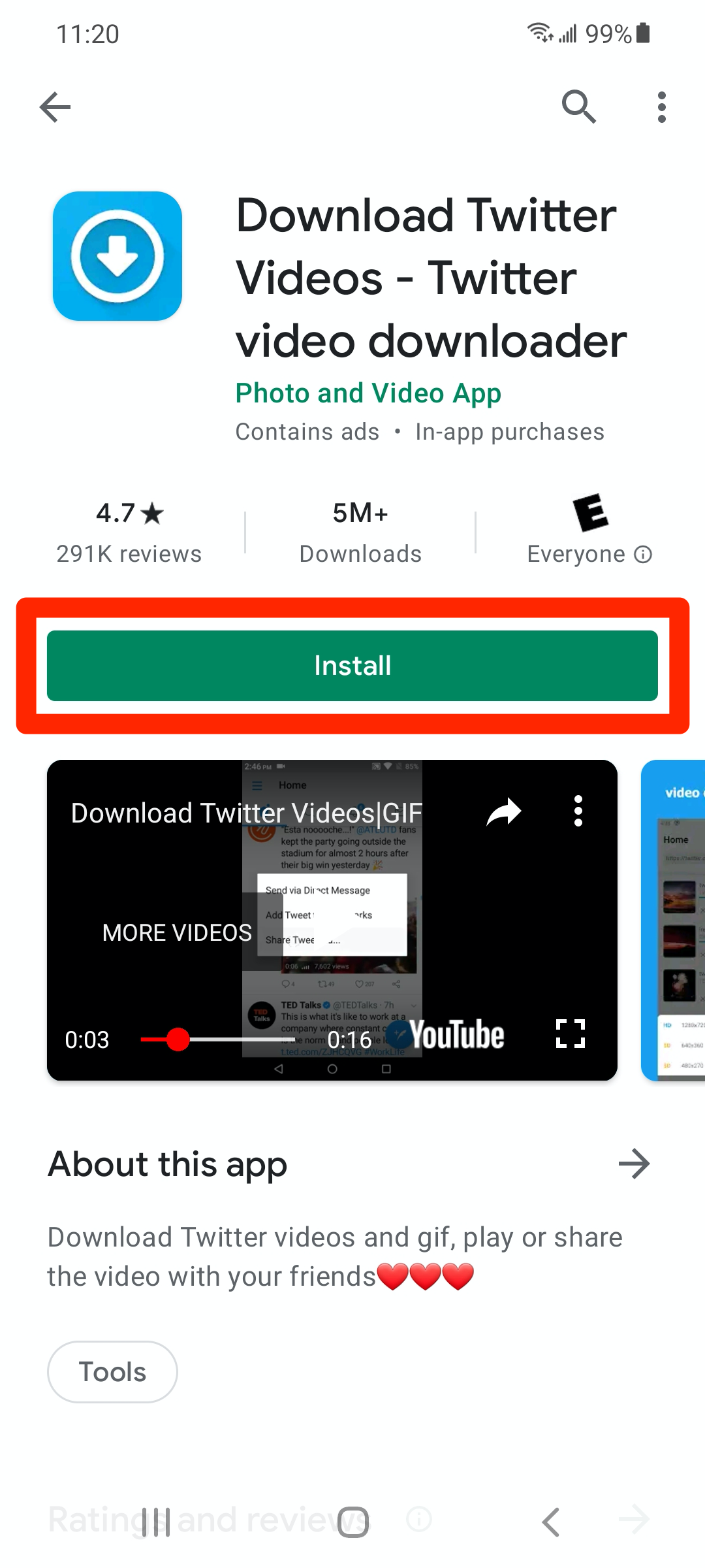 how to download twitter videos 5