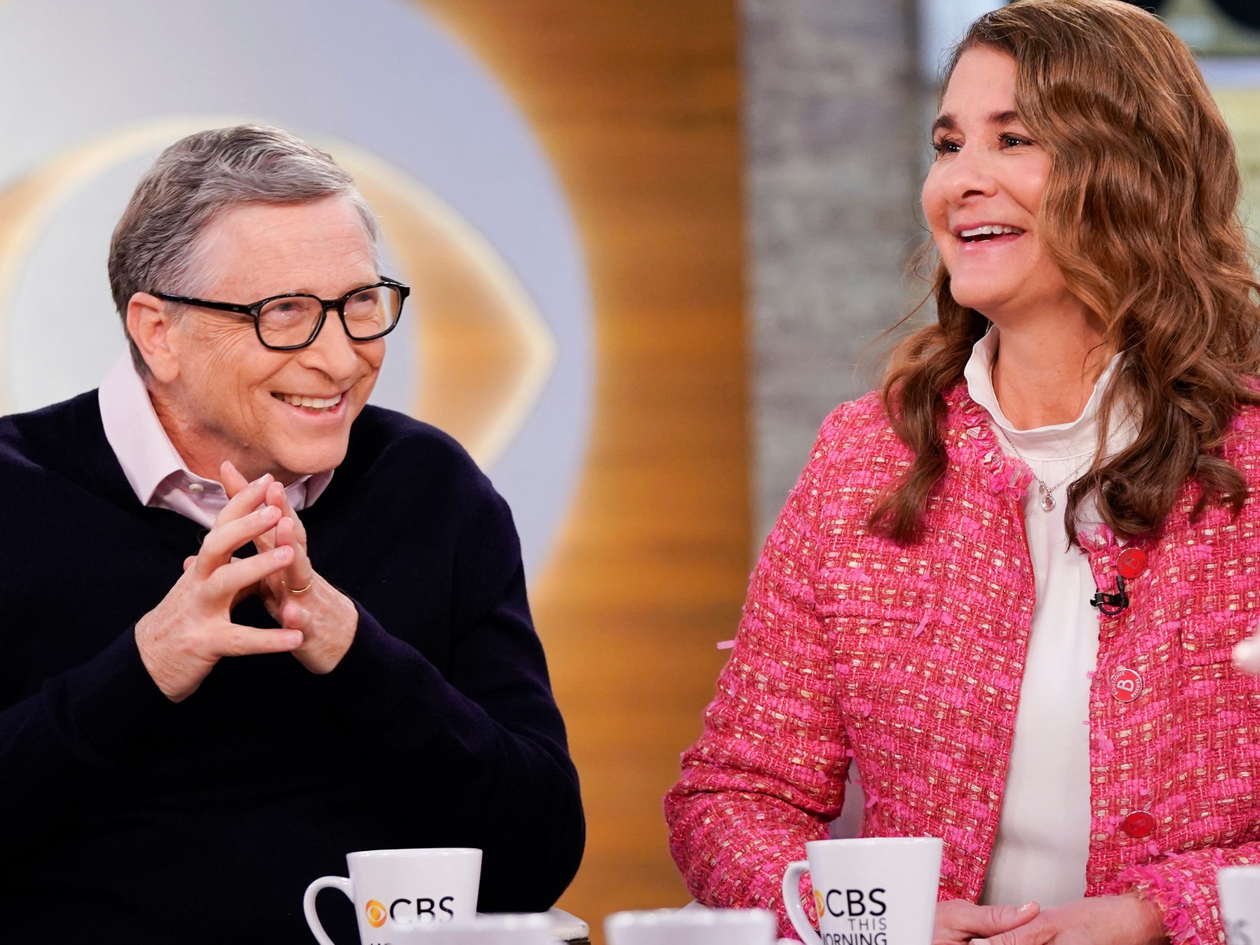 Bill and Melinda Gates.