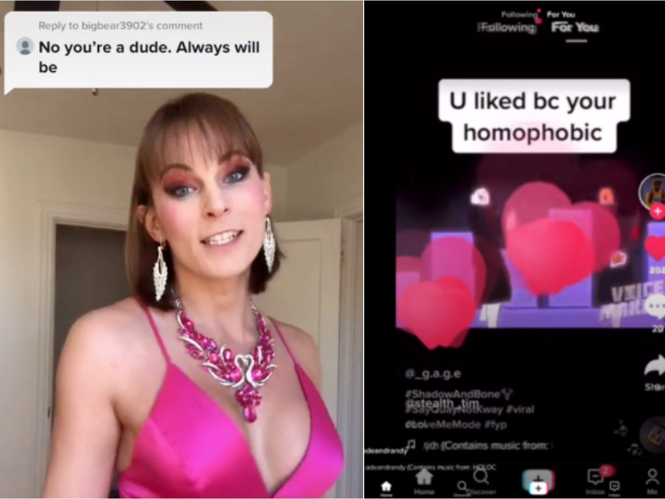 LGBTQ TikTok users are receiving abuse on the platform