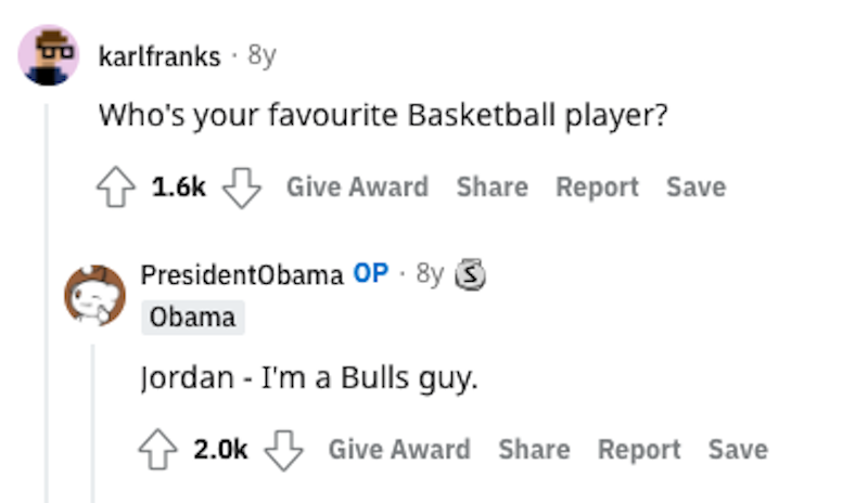 president obama ama