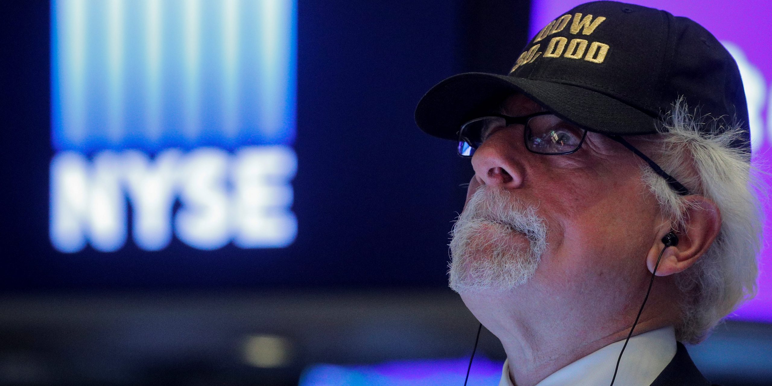 A trader works on the floor at the New York Stock Exchange (NYSE) in New York, U.S., March 4, 2020. REUTERS/Brendan McDermid