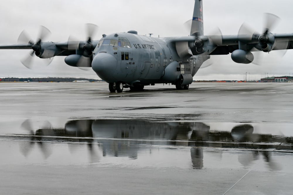 C-130 Hercules aircraft