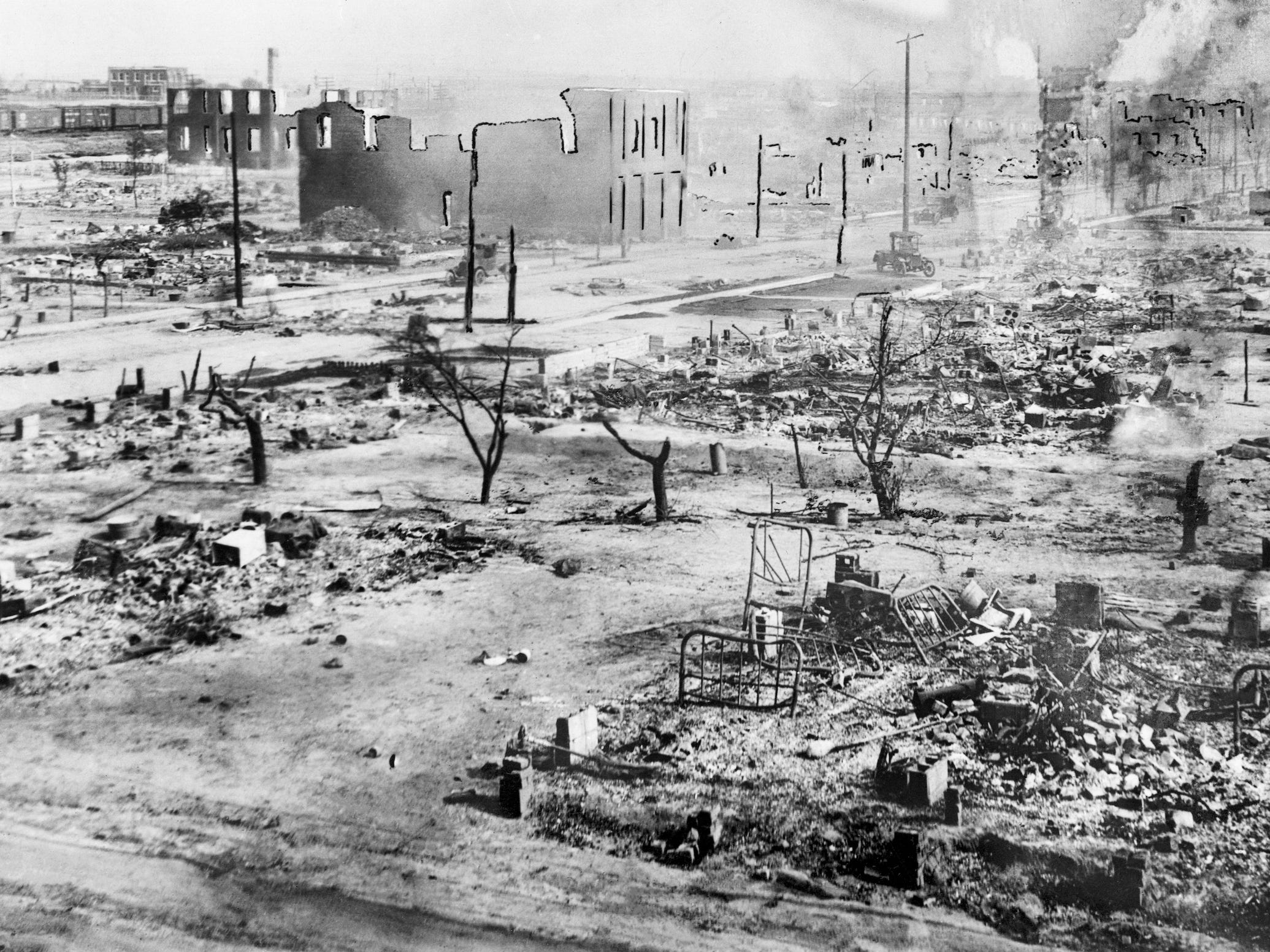 Tulsa Race Massacre 1921 black wall street