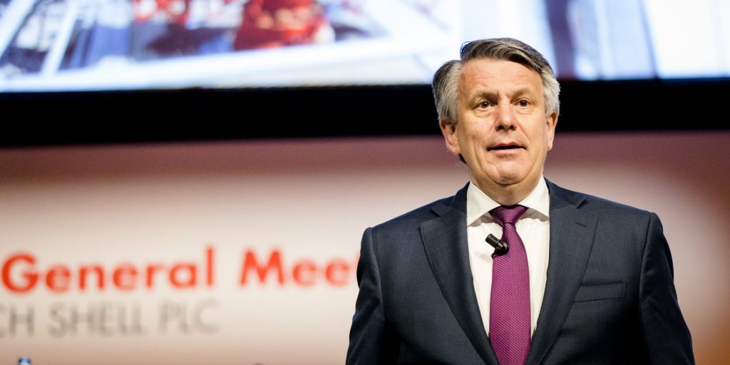 Shell-topman Ben van Beurden.