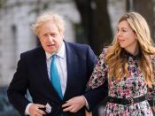 Boris Johnson en zijn verloofde Carrie Symonds