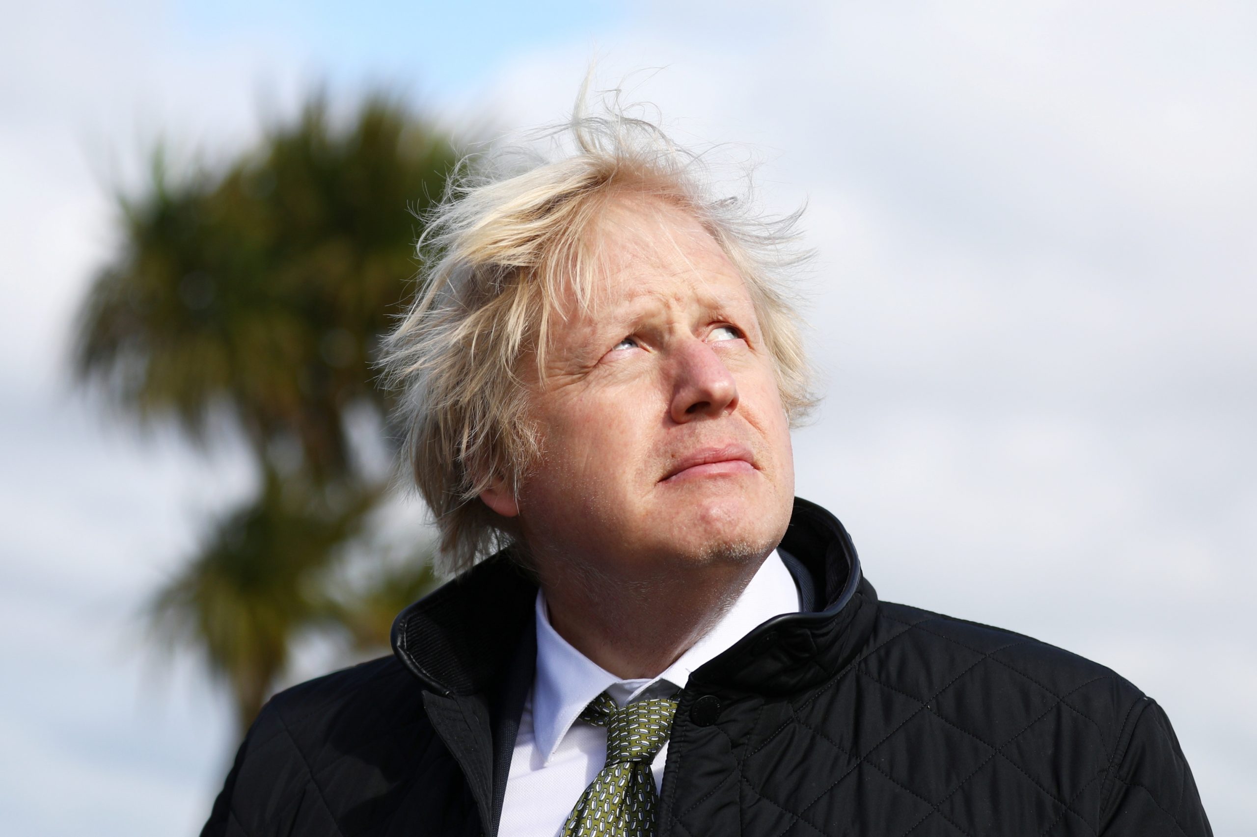 De Britse premier Boris Johnson. Foto: REUTERS/Tom Nicholson