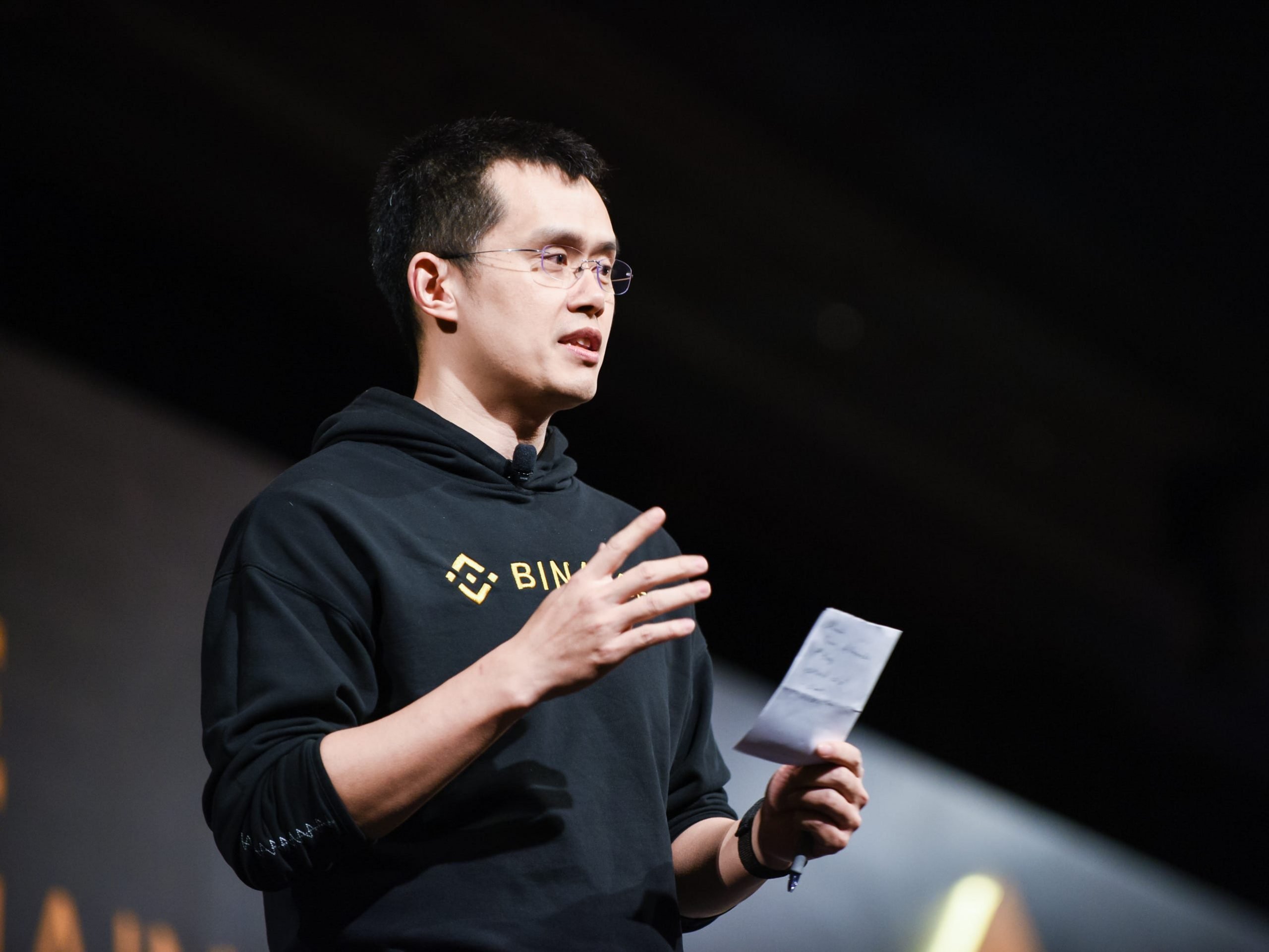 Changpeng Zhao, CEO van cryptohandelsplatform Binance.